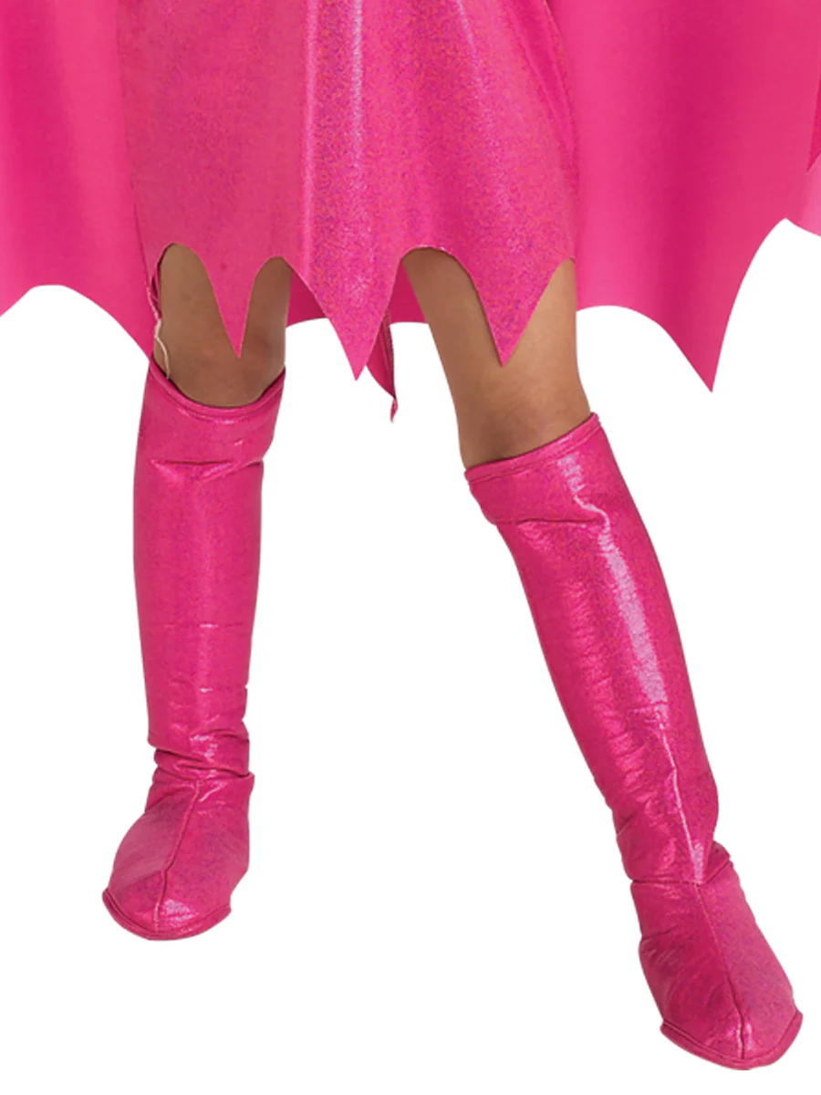 Girls' Pink DC Comics Batgirl Costume - Image 4