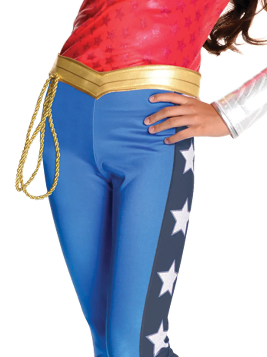 Girls' DC Super Hero Girls Wonder Woman Costume - Deluxe - Image 3