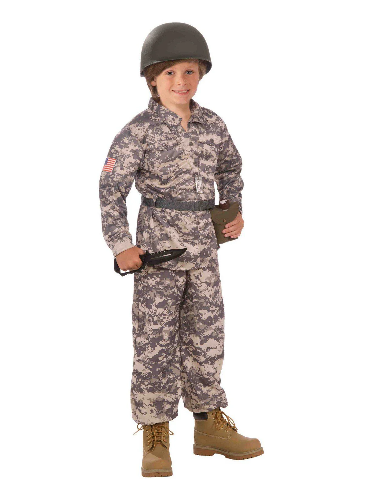 Boys' Desert Soldier Costume