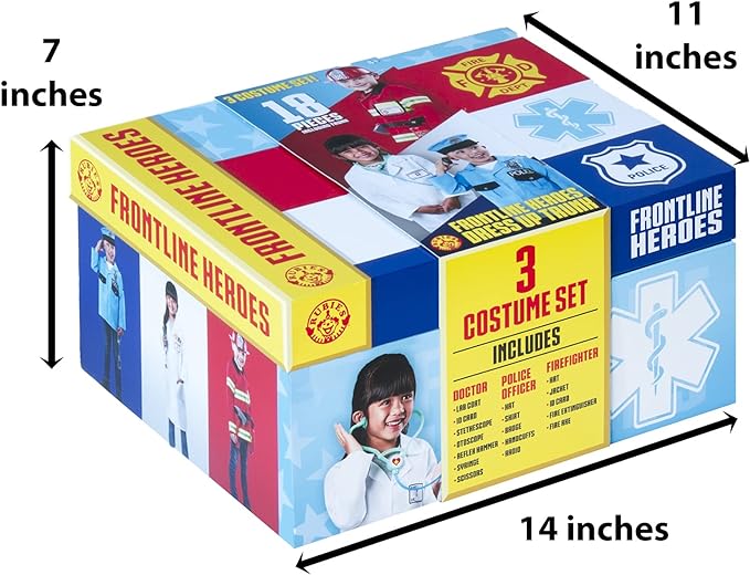 Kid's Everyday Heroes Trunk Dress Up Set - Image 4