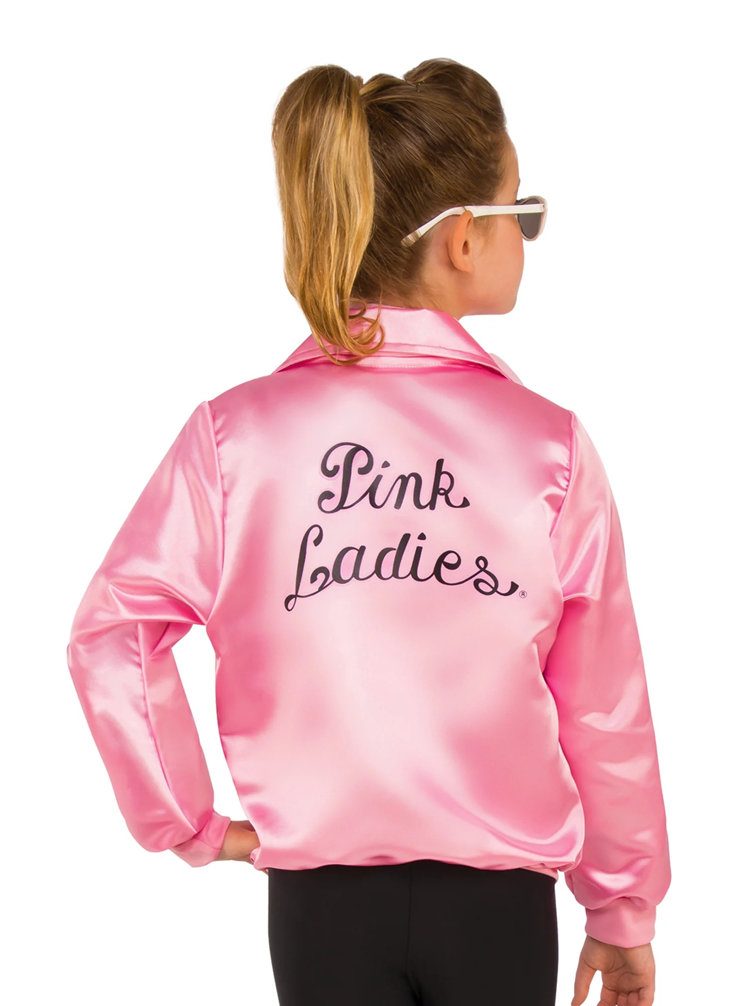 Girls' Grease Pink Ladies Jacket - Image 2