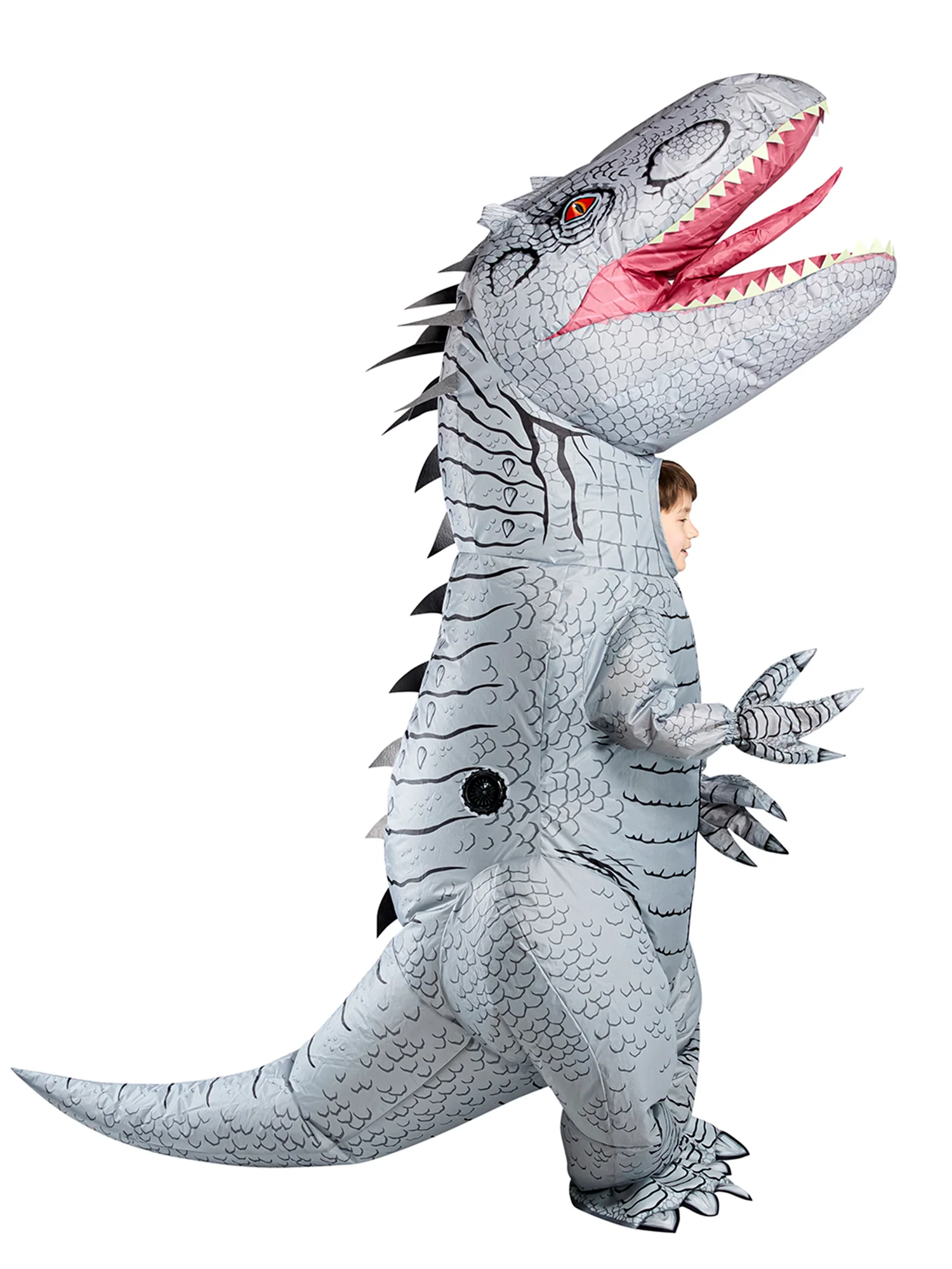 Kids' Jurassic World Rebirth Indominus Rex Inflatable Costume - Image 2