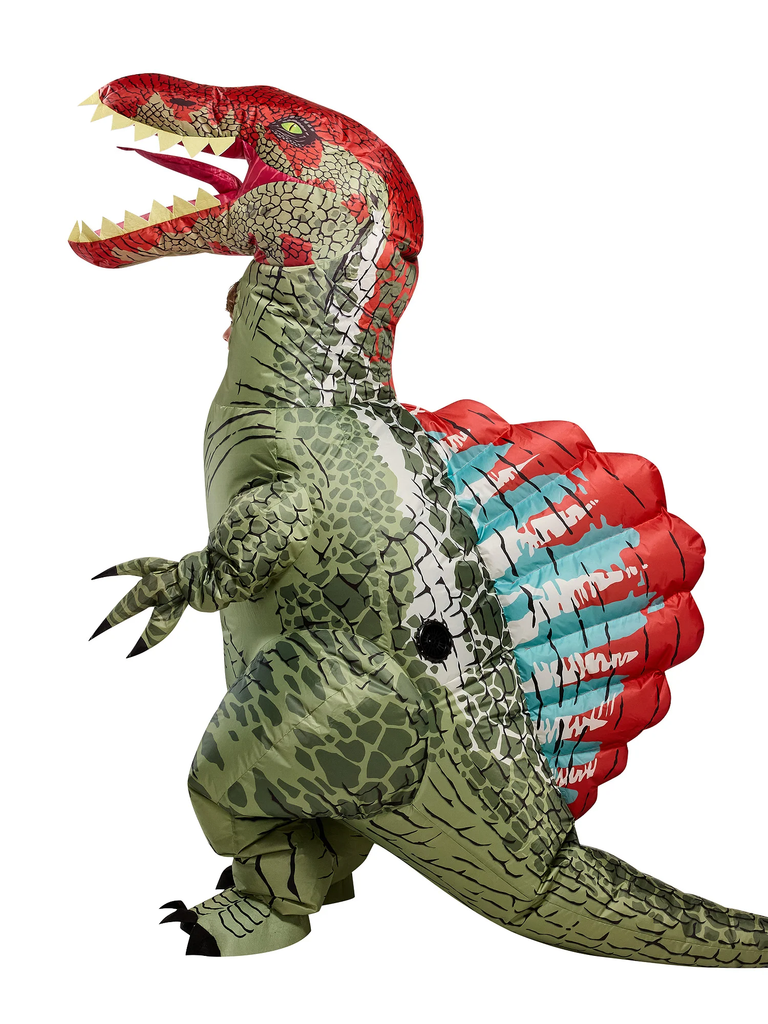 Kids' Jurassic World Spinosaurus Inflatable Costume - Image 4