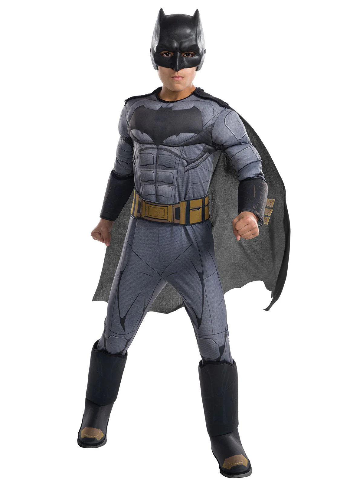 Boys' Justice League Batman Muscle Chest Costume - Deluxe