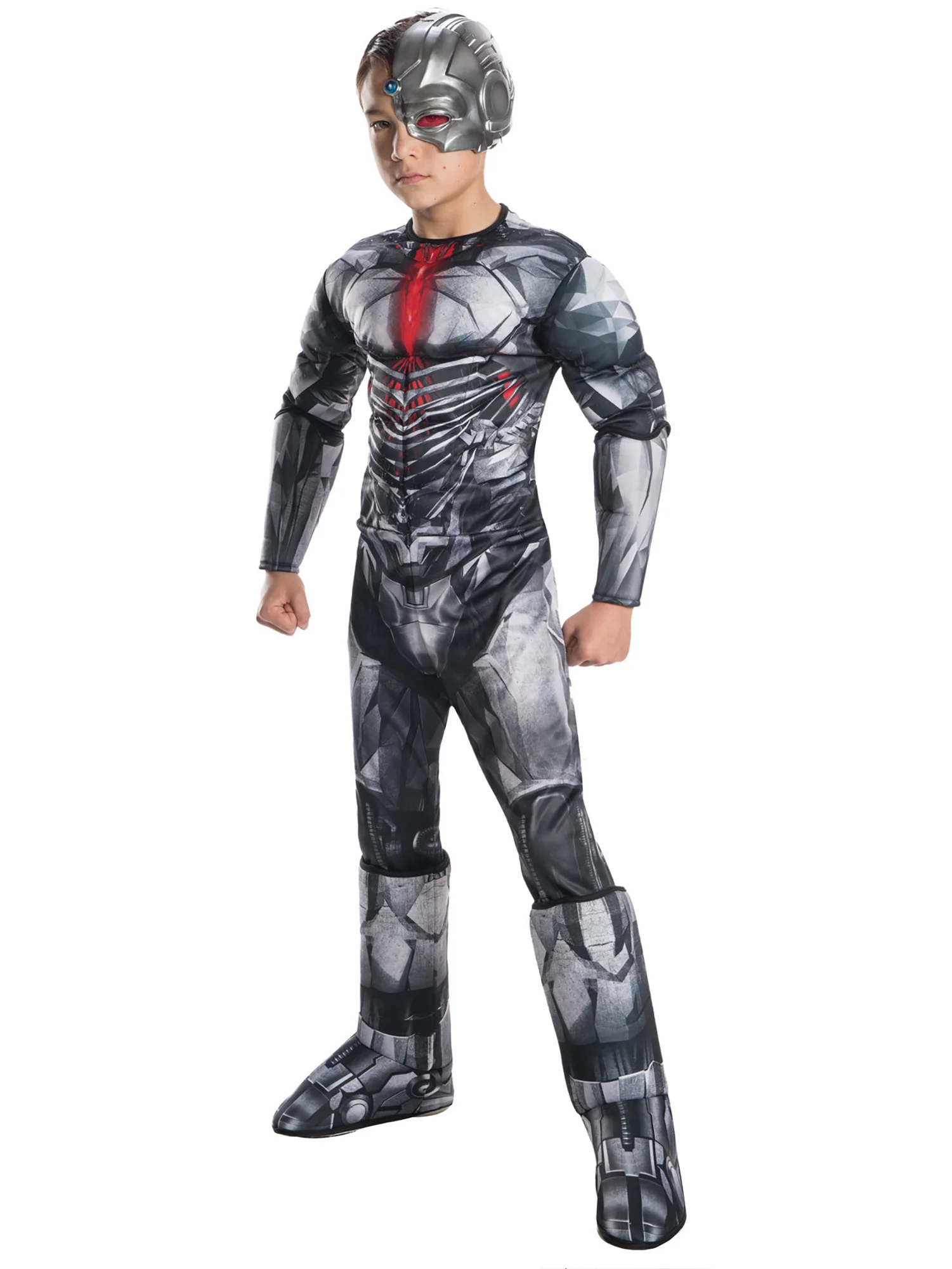 Boys' Justice League Cyborg Costume - Deluxe