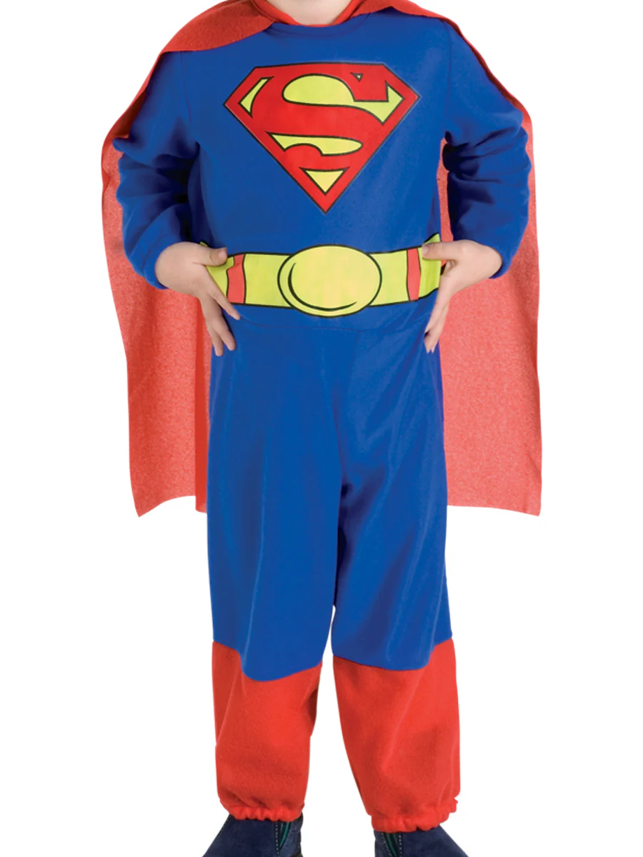 DC Comics Classic Superman Costume for Babies and Toddlers - Image 3