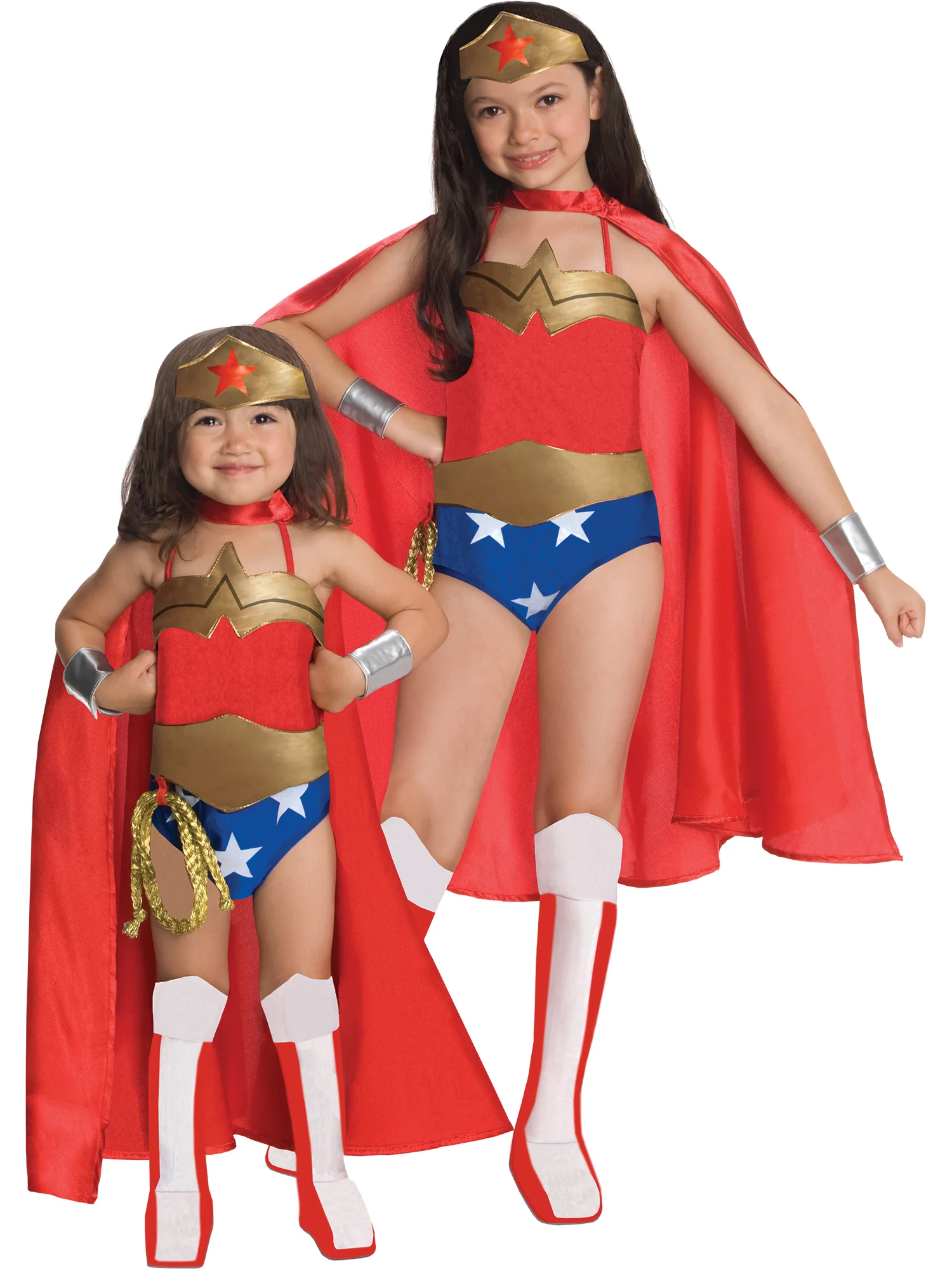 Girls' Classic Wonder Woman Costume - Deluxe