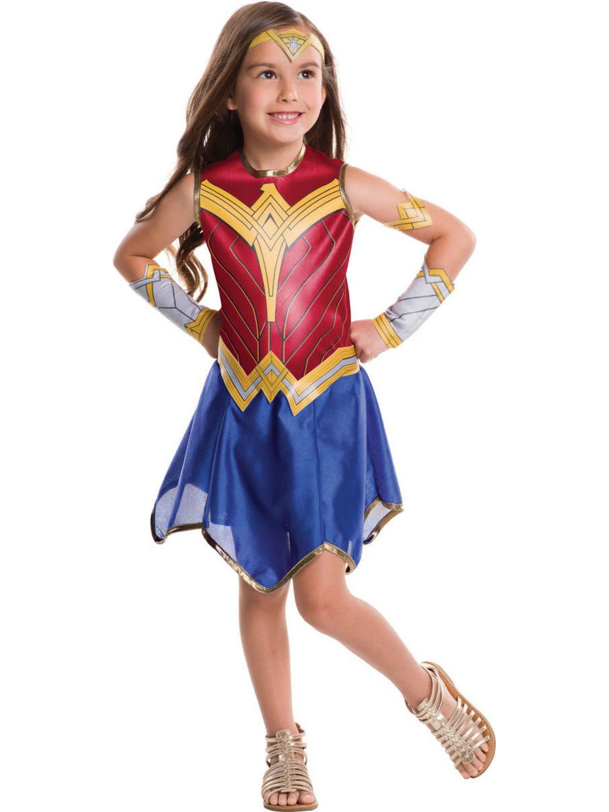 Girls' Justice League Wonder Woman Costume
