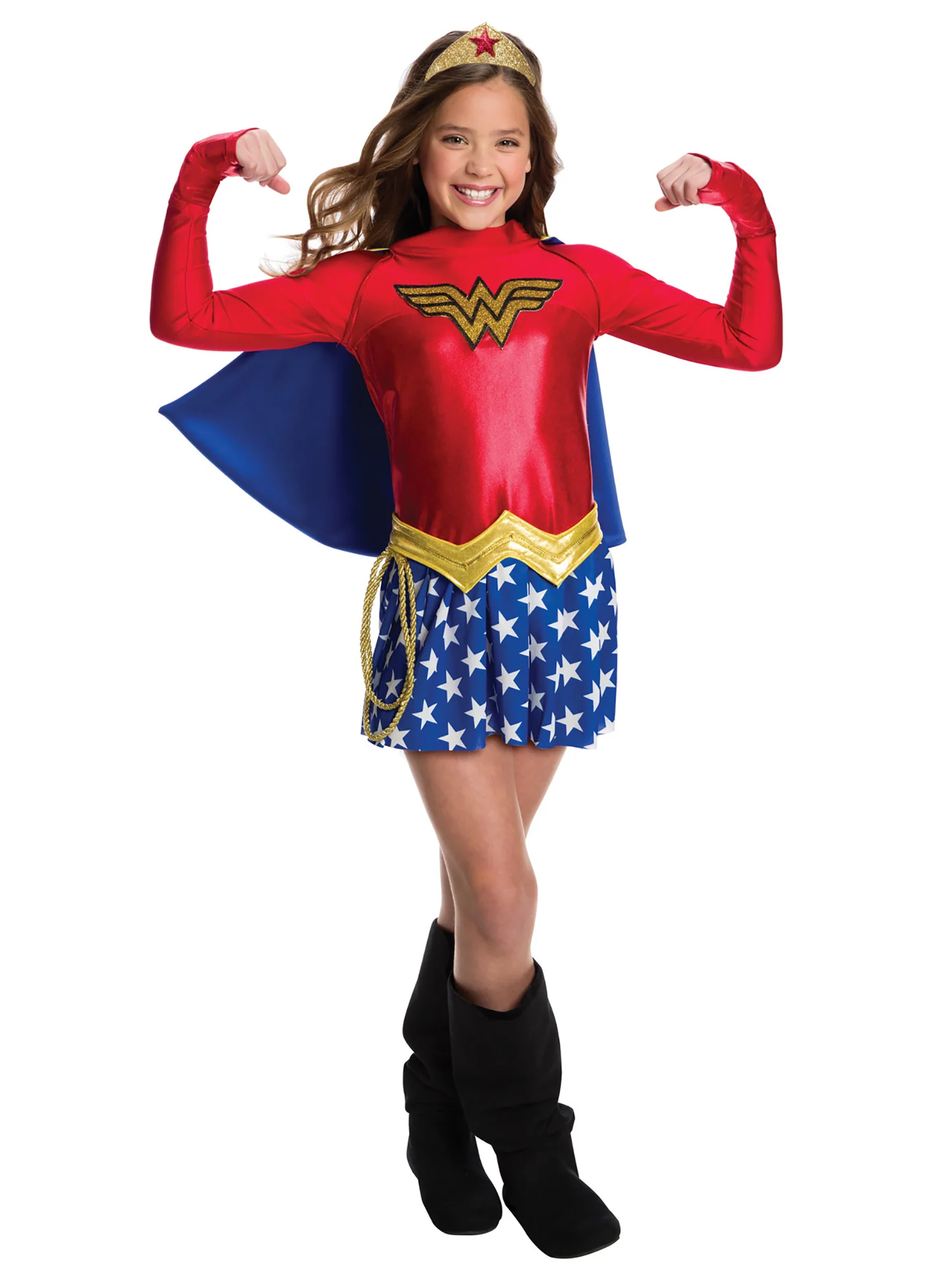 Girls' Shimmer DC Comics Wonder Woman Costume