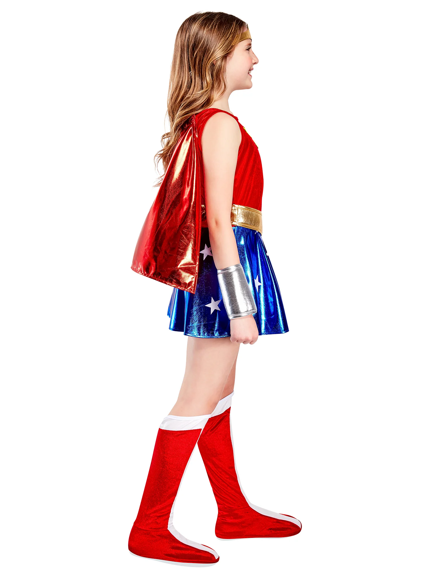 Girls' DC Comics Wonder Woman Costume - Image 3