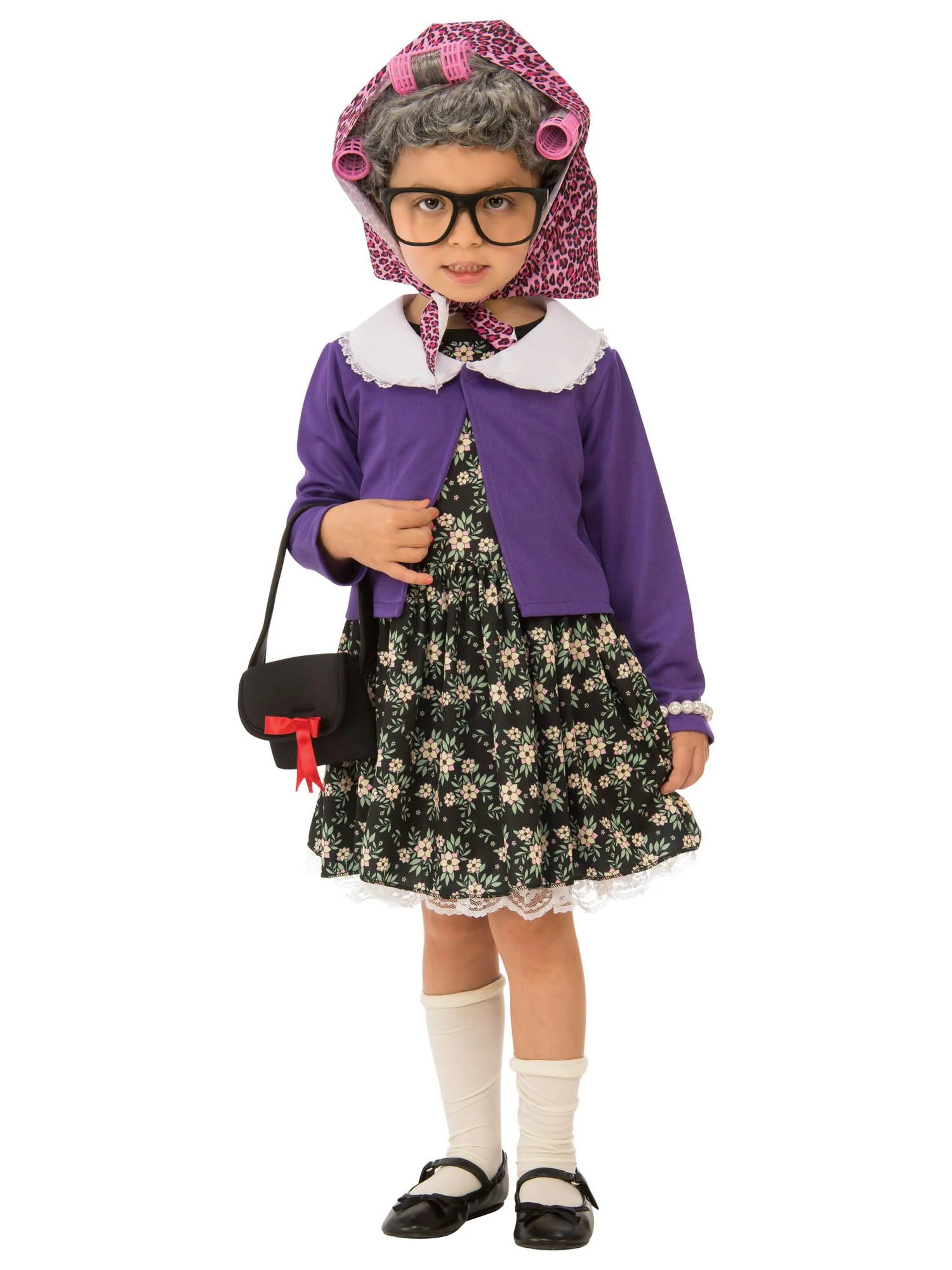 Girls' Little Old Lady Costume