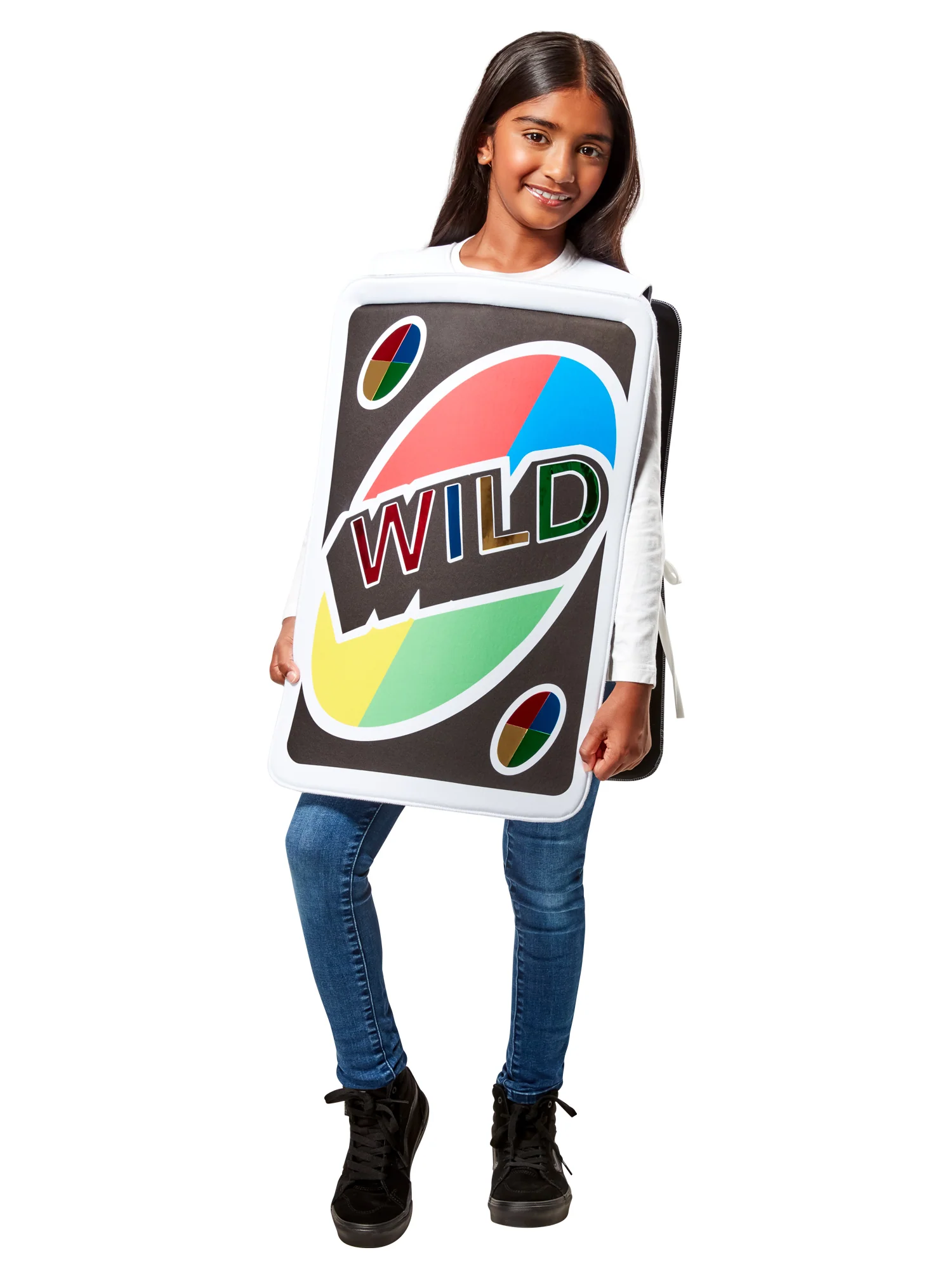 Kids' Mattel Games Uno Wild Card Costume - Image 4