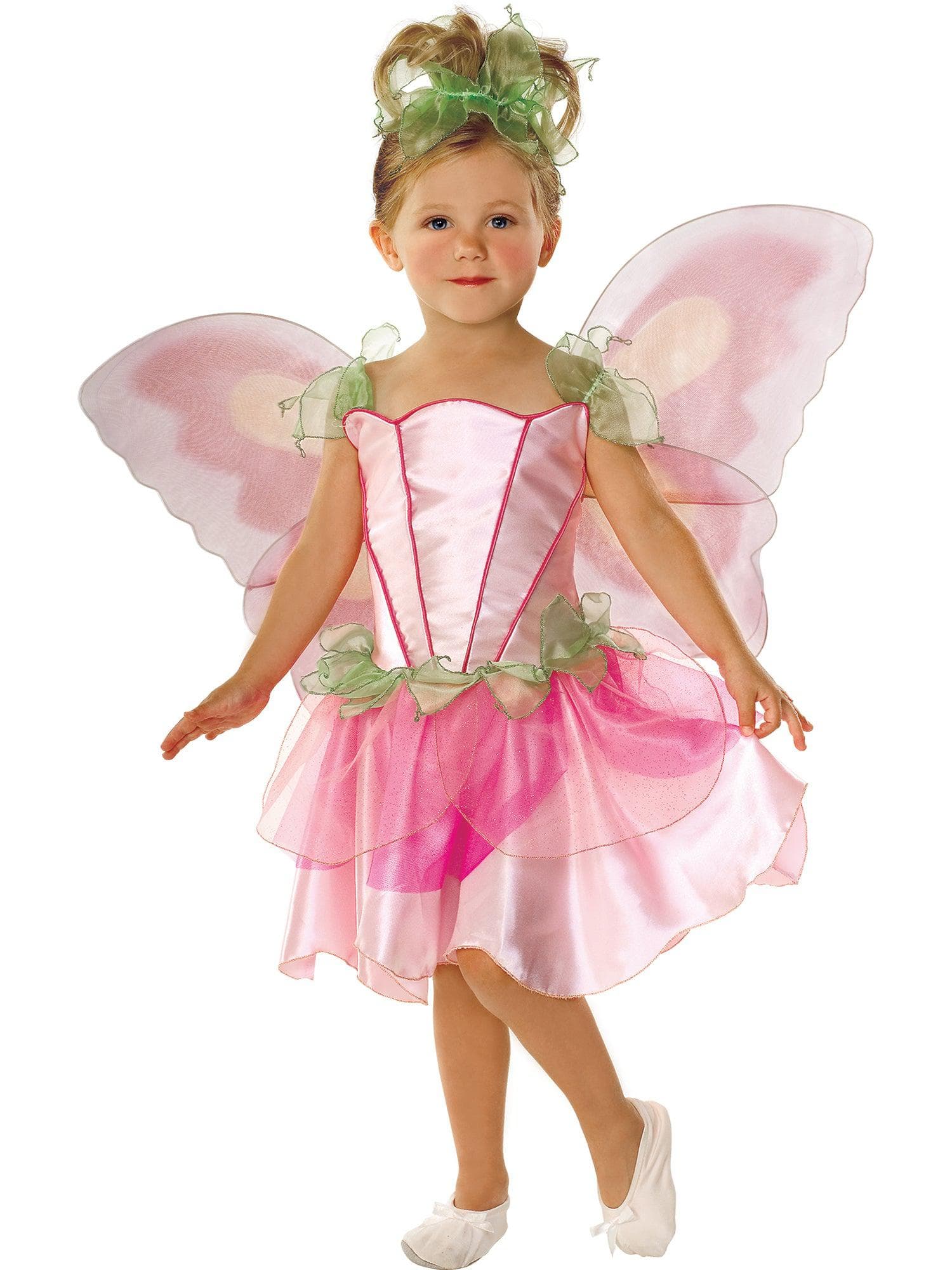 Girls' Pink Butterfly Fairy Costume