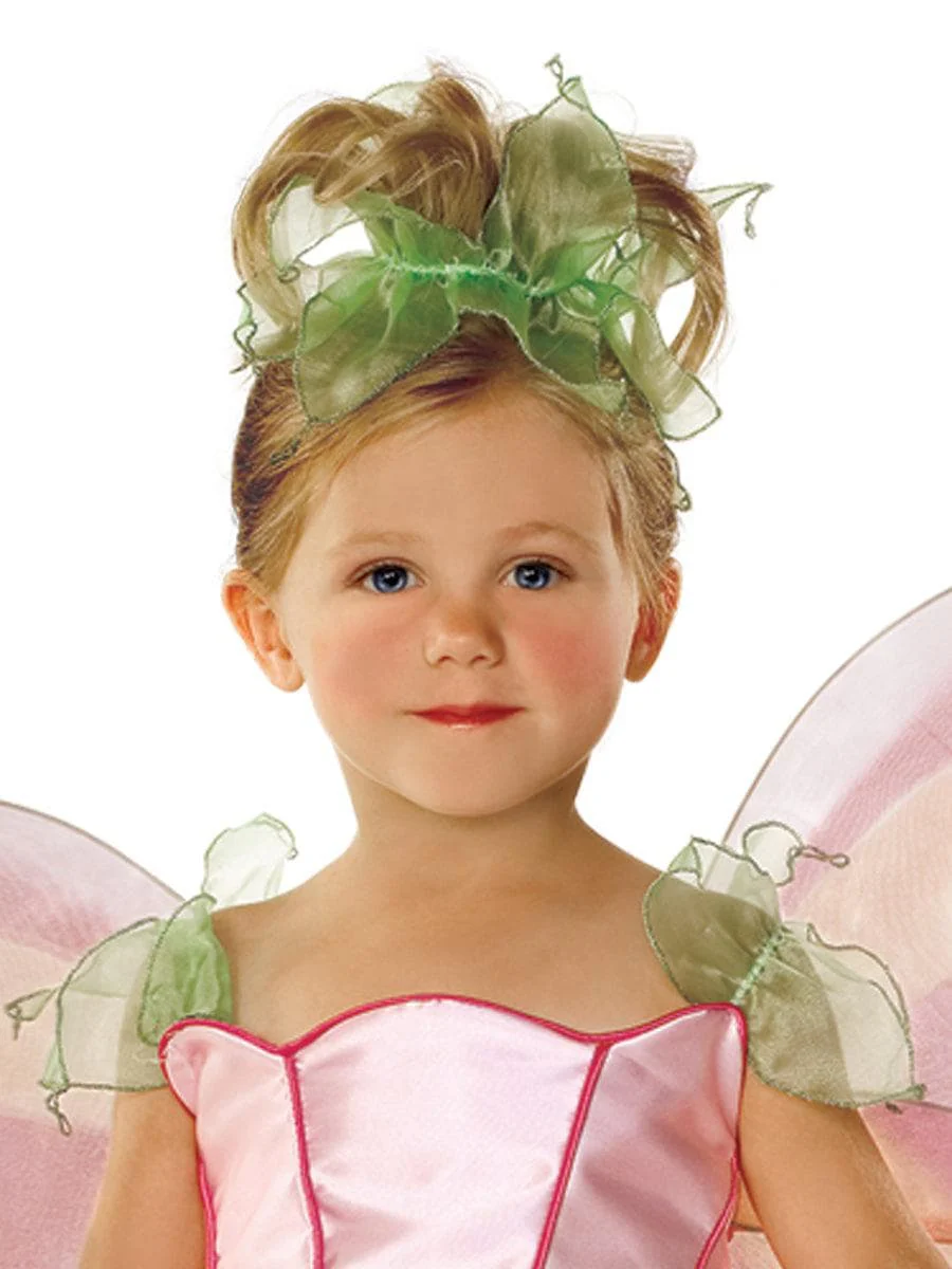 Girls' Pink Butterfly Fairy Costume - Image 2