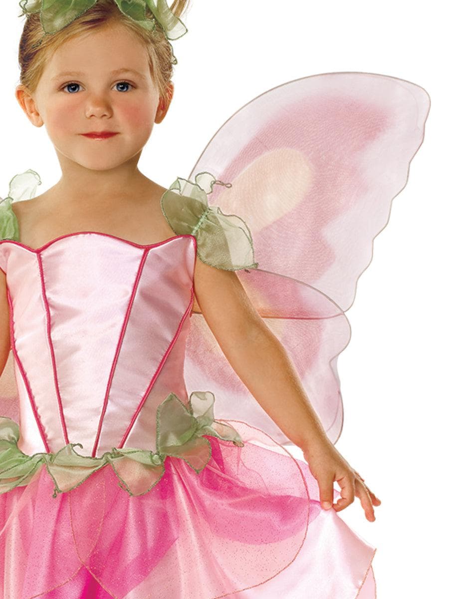 Girls' Pink Butterfly Fairy Costume - Image 4