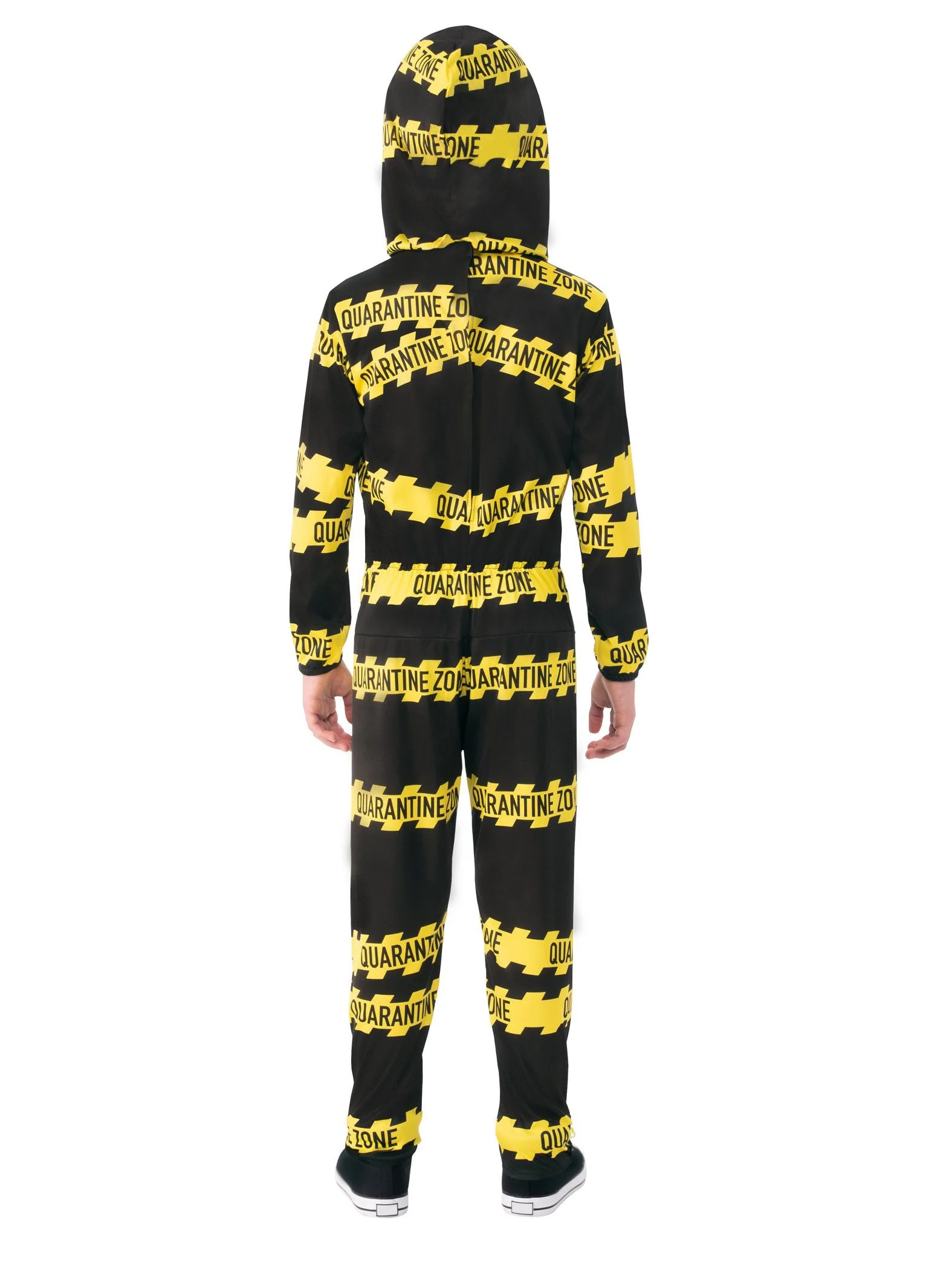 Boys' Masked Biohazard Quarantine Caution Costume - Image 2