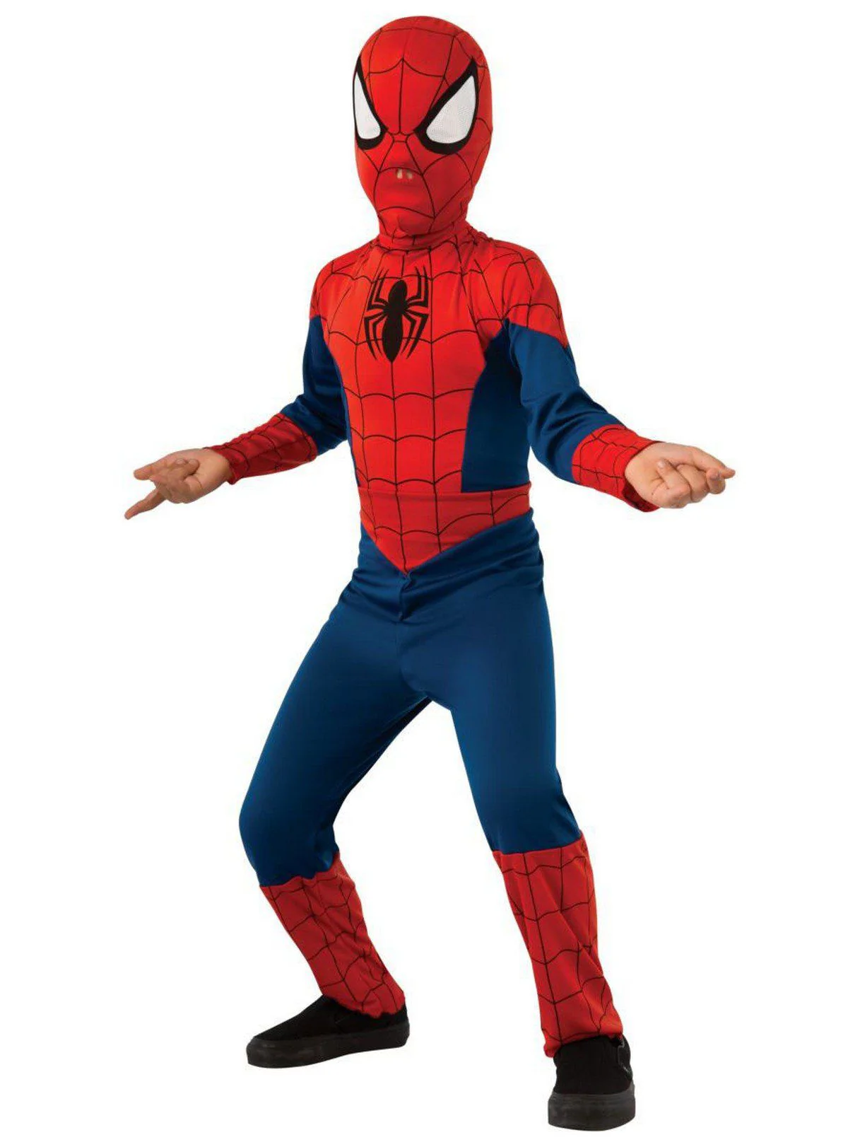 Boys' Marvel Ultimate Spider-Man Classic Spider-Man Costume