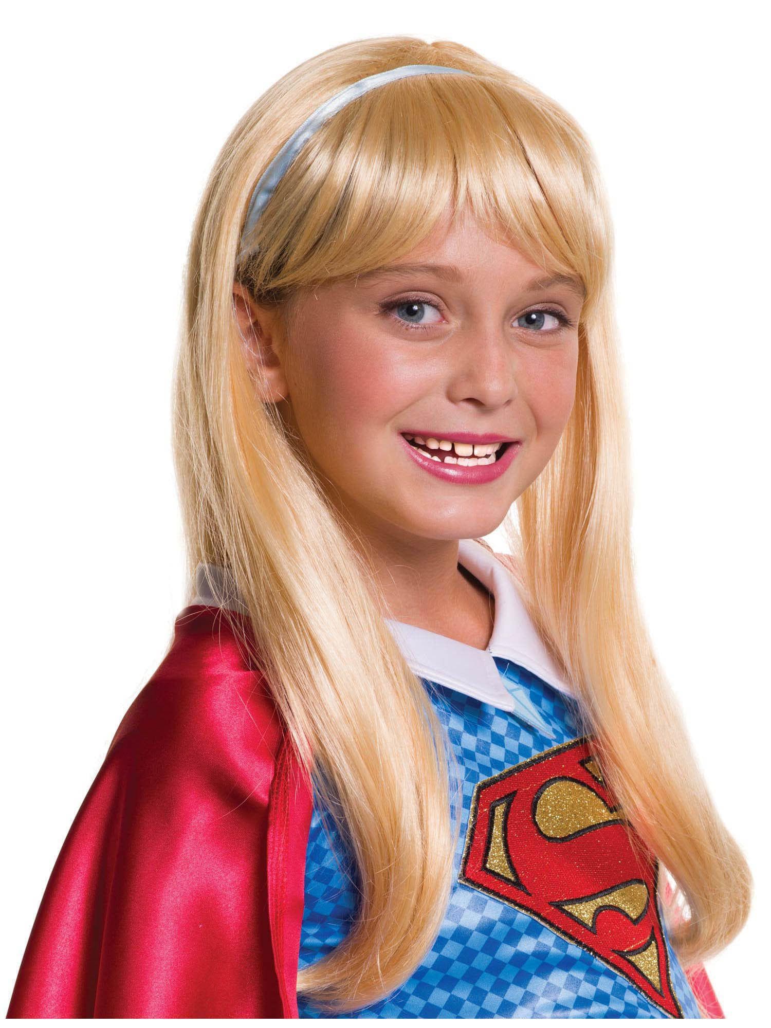 Girls' DC Superhero Girls Supergirl Wig