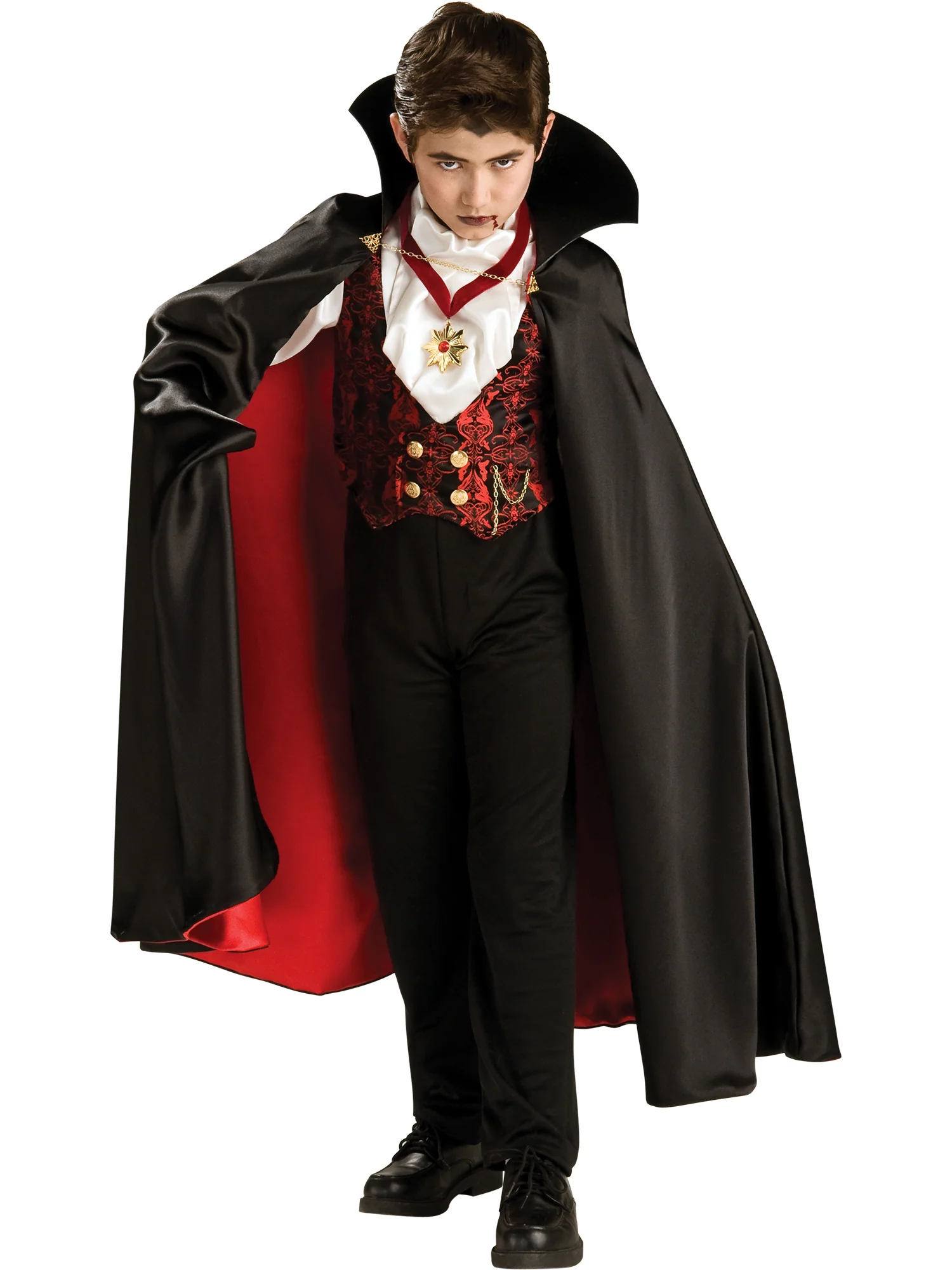 Kids' Classic Elegant Vampire Costume