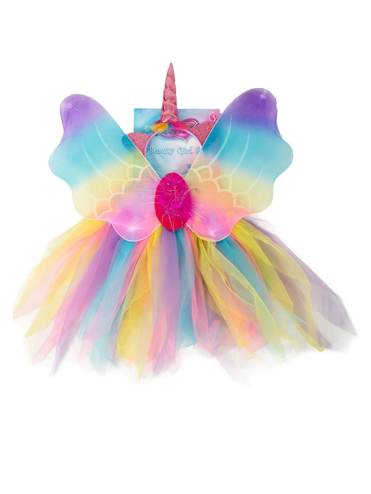 Kid's Unicorn Skirt Set Costume - Image 4