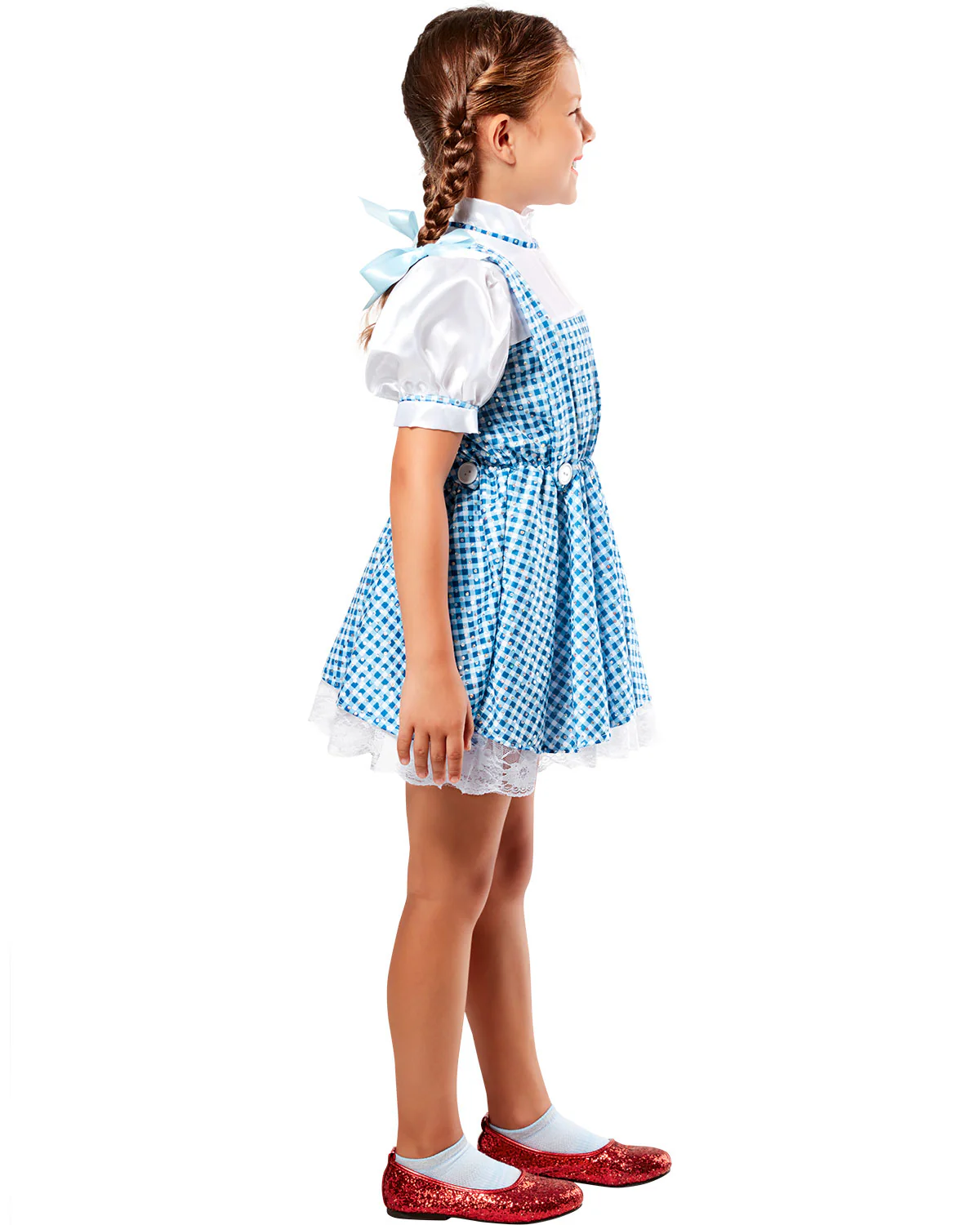 Girls' Sparkling Wizard of Oz Dorothy Costume - Image 4