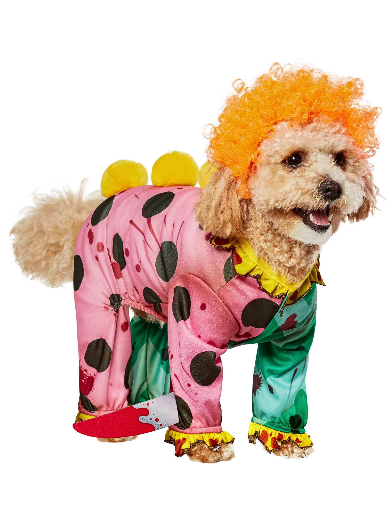 Killer Clown Pet Costume - Image 2