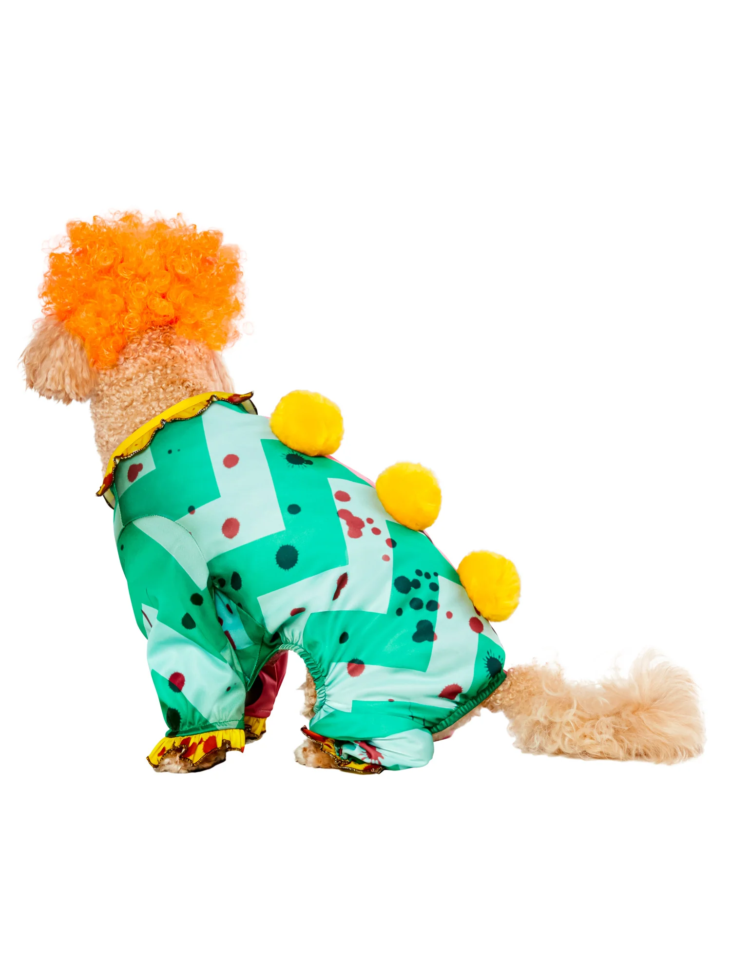 Killer Clown Pet Costume - Image 3