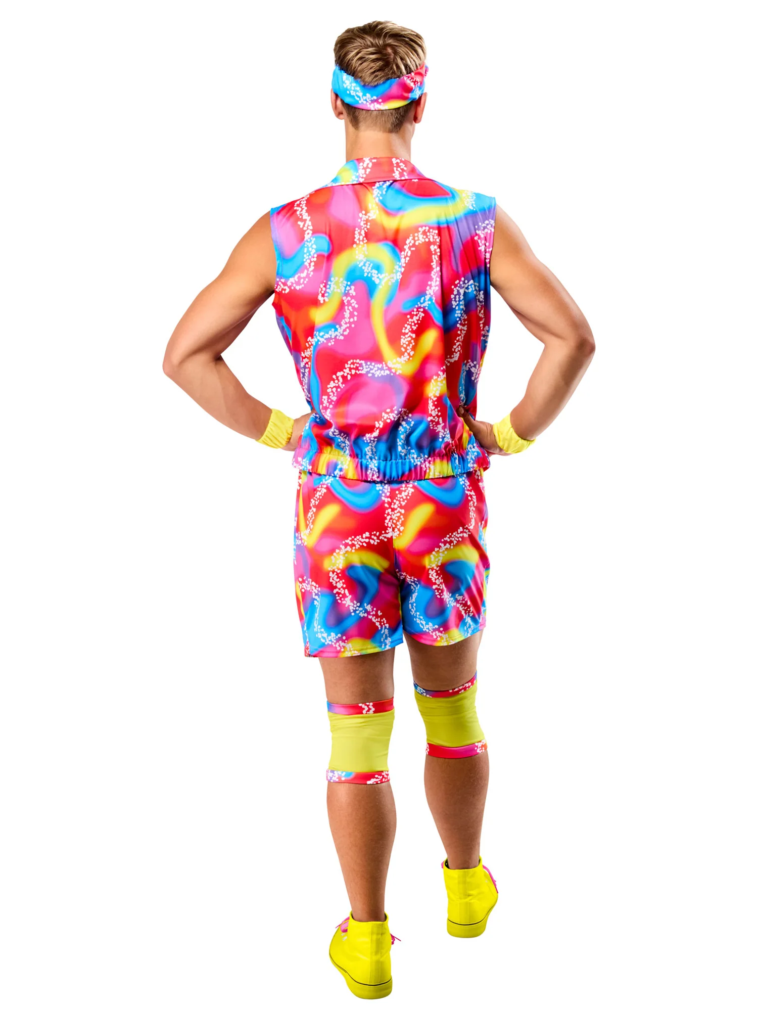 Men's Barbie Movie Roller Skate Ken Costume - Image 4