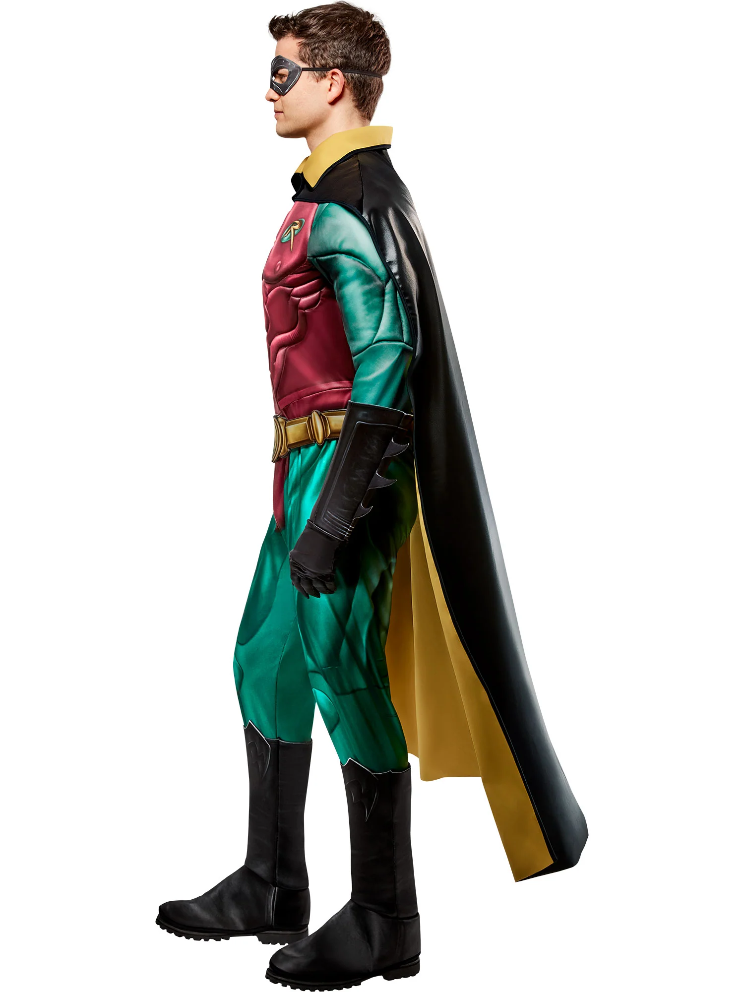 Men's Batman Forever Robin Costume - Deluxe - Image 3