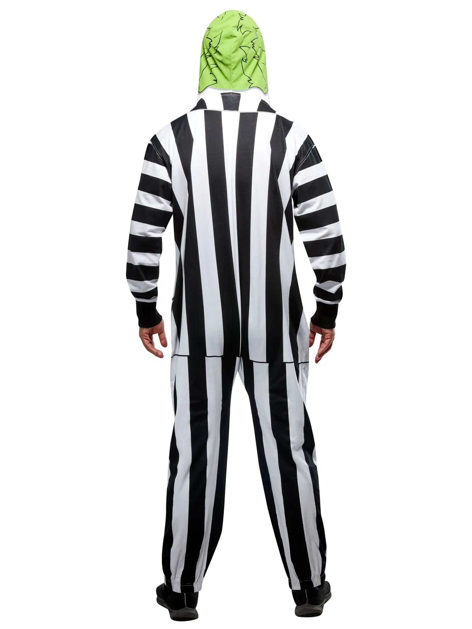 Men's Beetlejuice Zipsters Hooded Costume - Image 4
