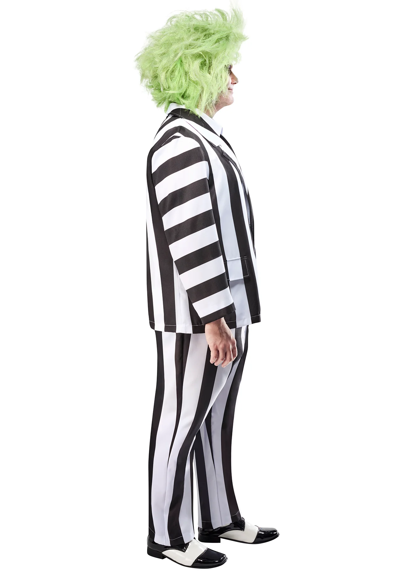 Men's Big and Tall Beetlejuice Classic Costume - Image 2