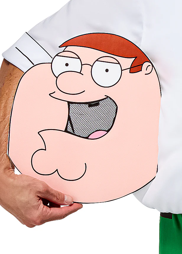 Men's Family Guy Peter Griffin Costume with Mask - Image 5
