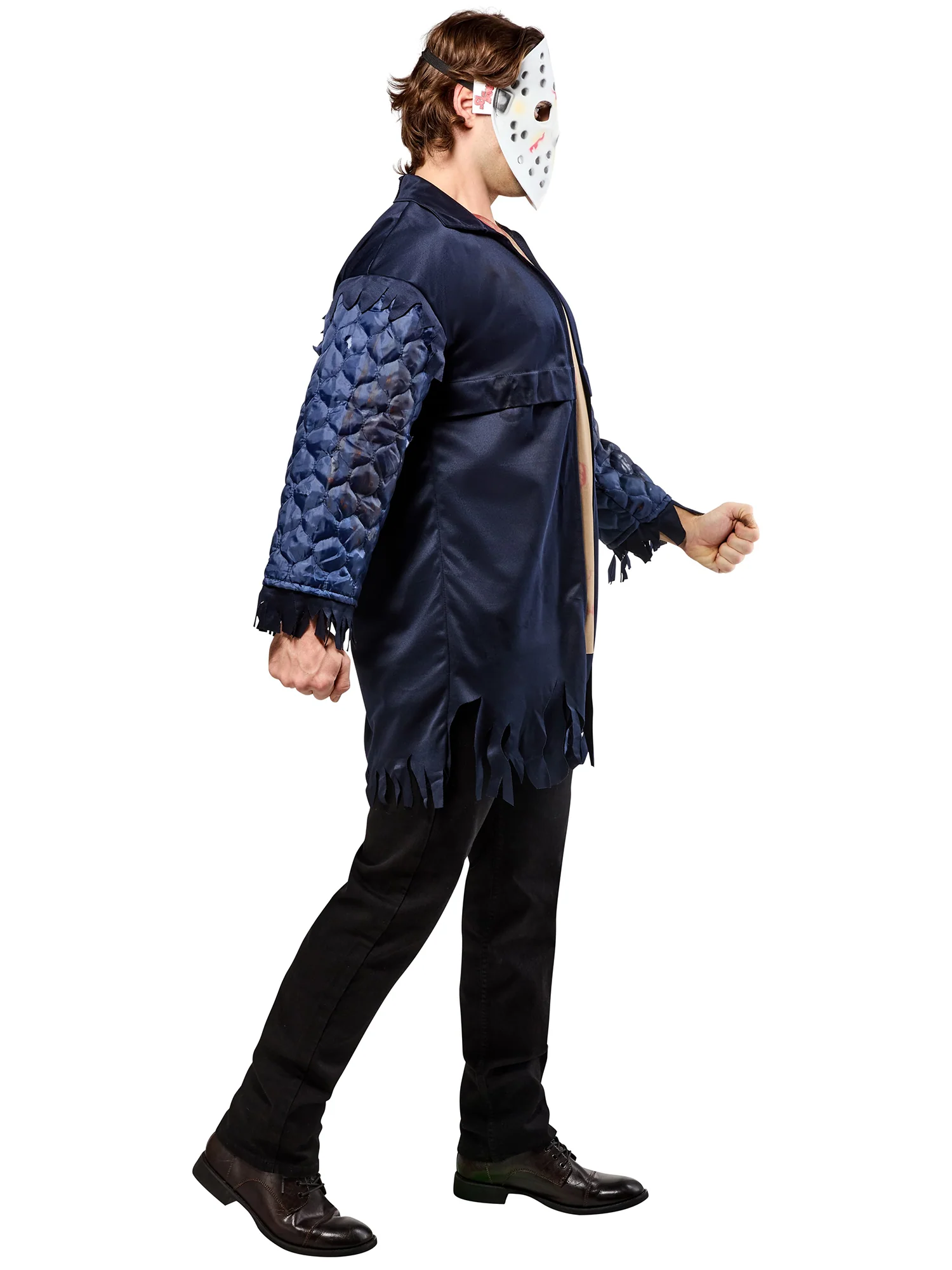 Men's Friday the 13th Jason Voorhee's Jacket and Mask - Deluxe - Image 4