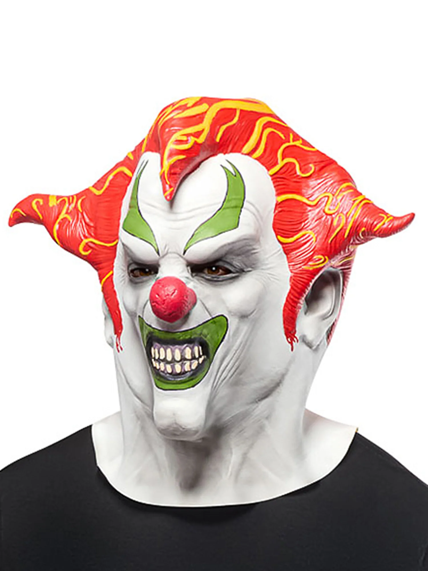 Men's Halloween Horror Nights Jack the Clown Overhead Latex Mask