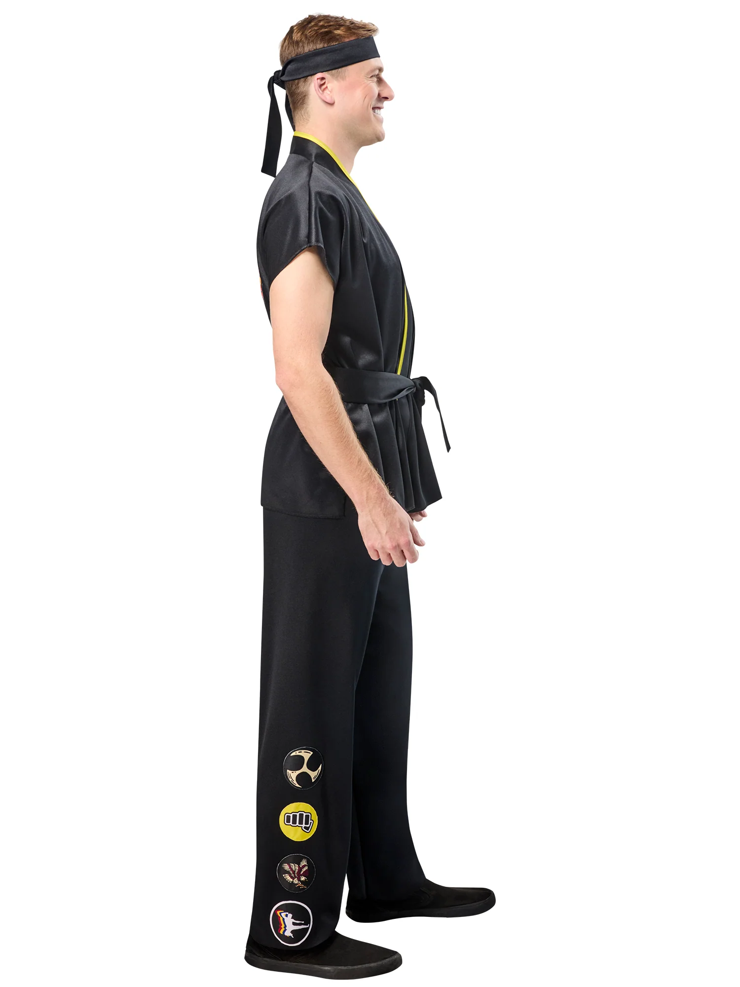 Men's Karate Kid Classic Cobra Kai Johnny Lawrence Costume - Image 2