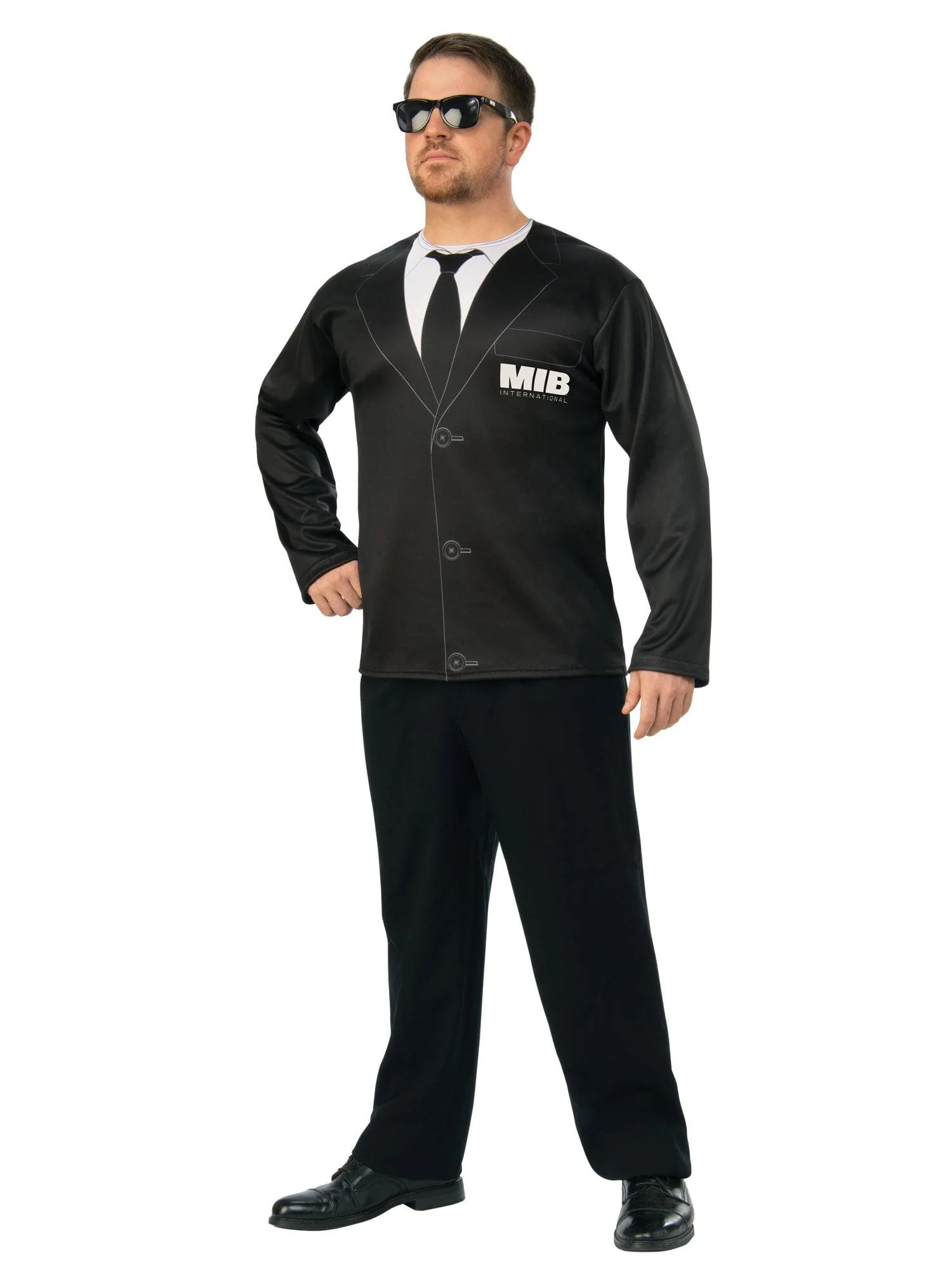 Men's Men In Black 4 Agent H Costume Top