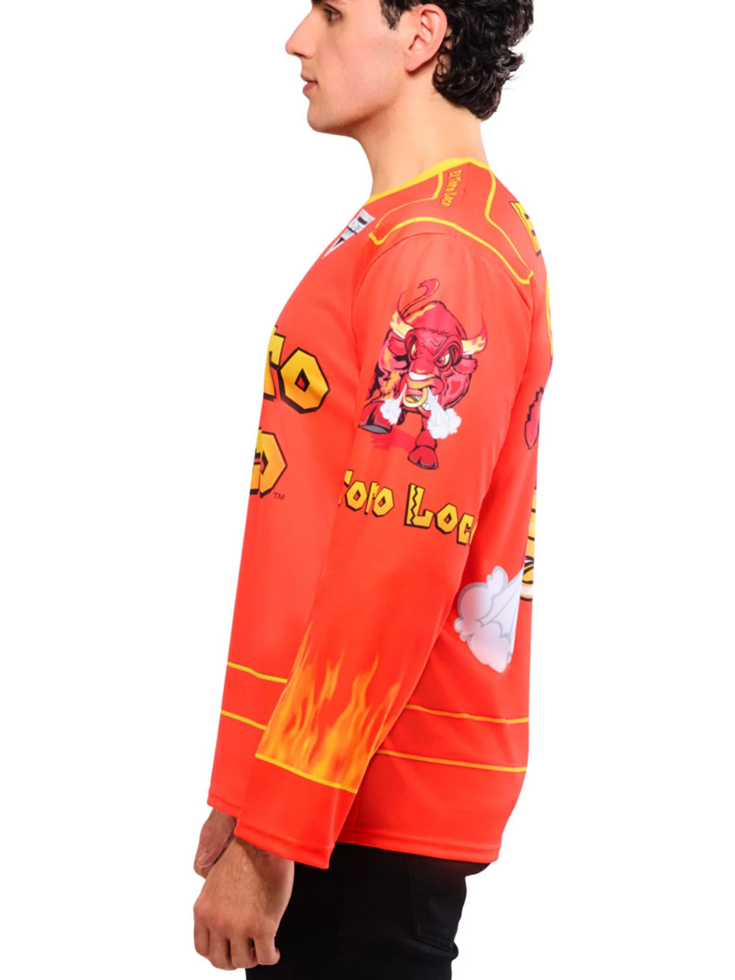 Men's Monster Jam El Toro Loco Top and Mask - Image 4