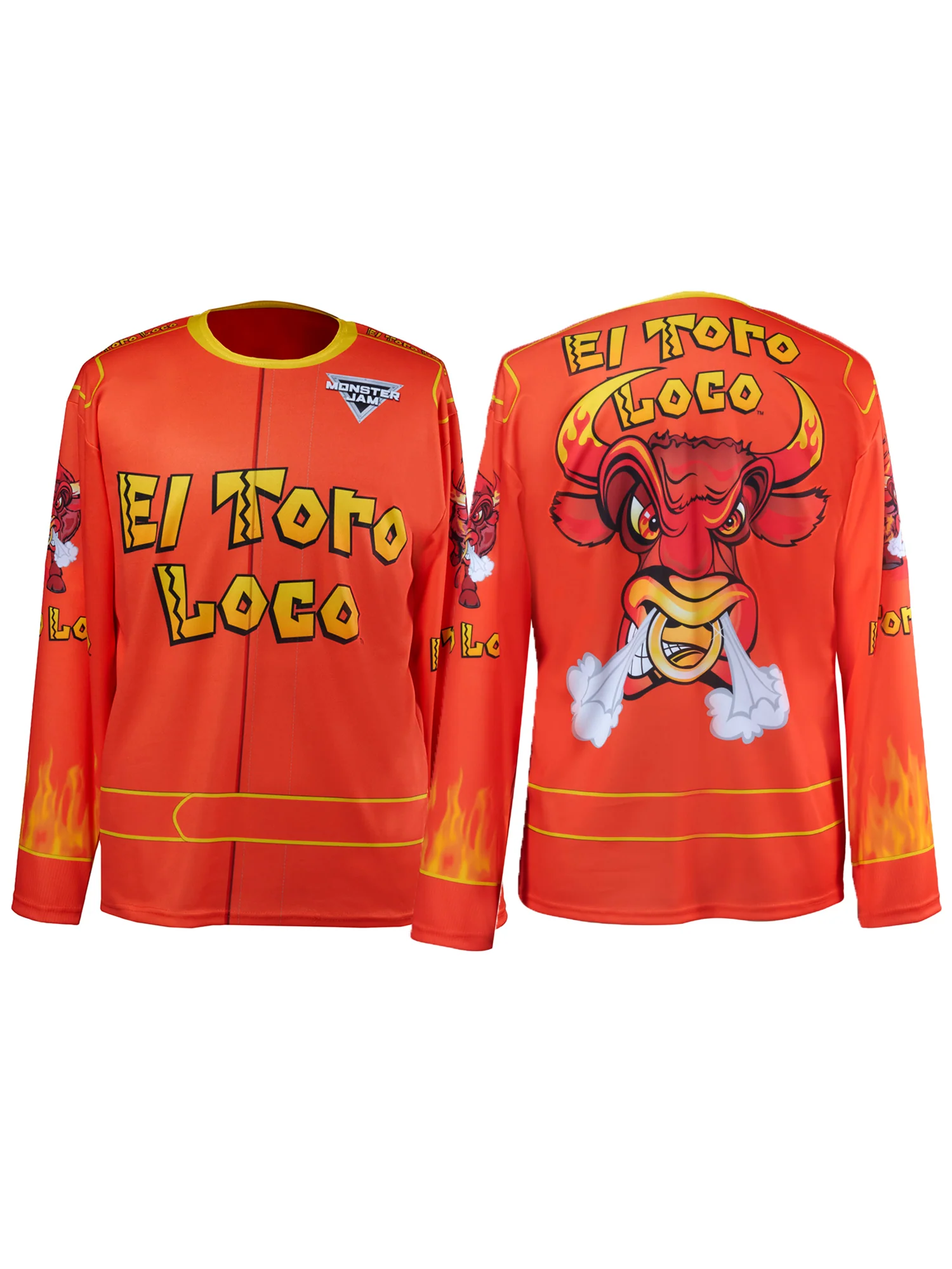 Men's Monster Jam El Toro Loco Top and Mask - Image 5