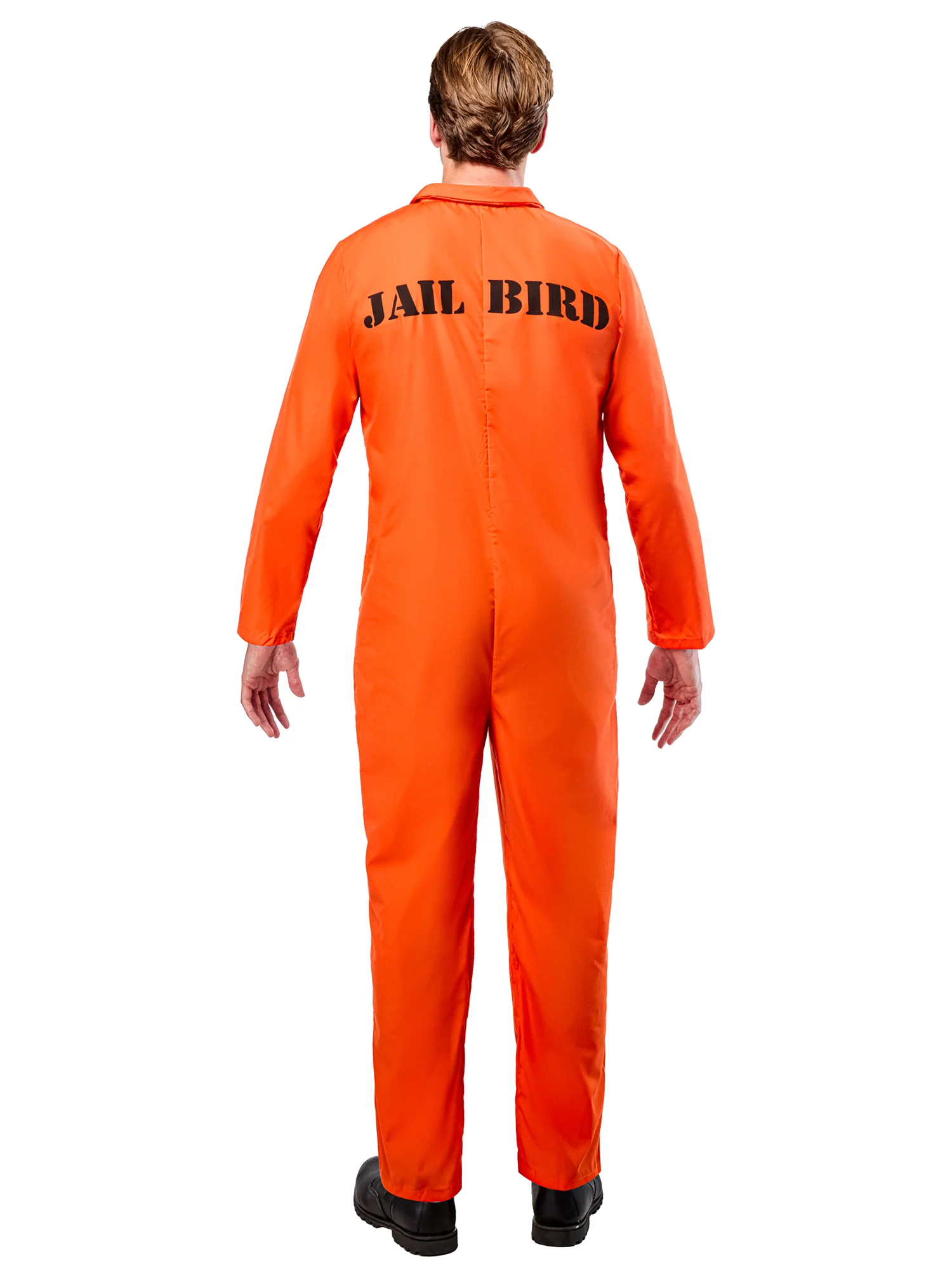 Men's Orange Prison Jumpsuit - Image 3