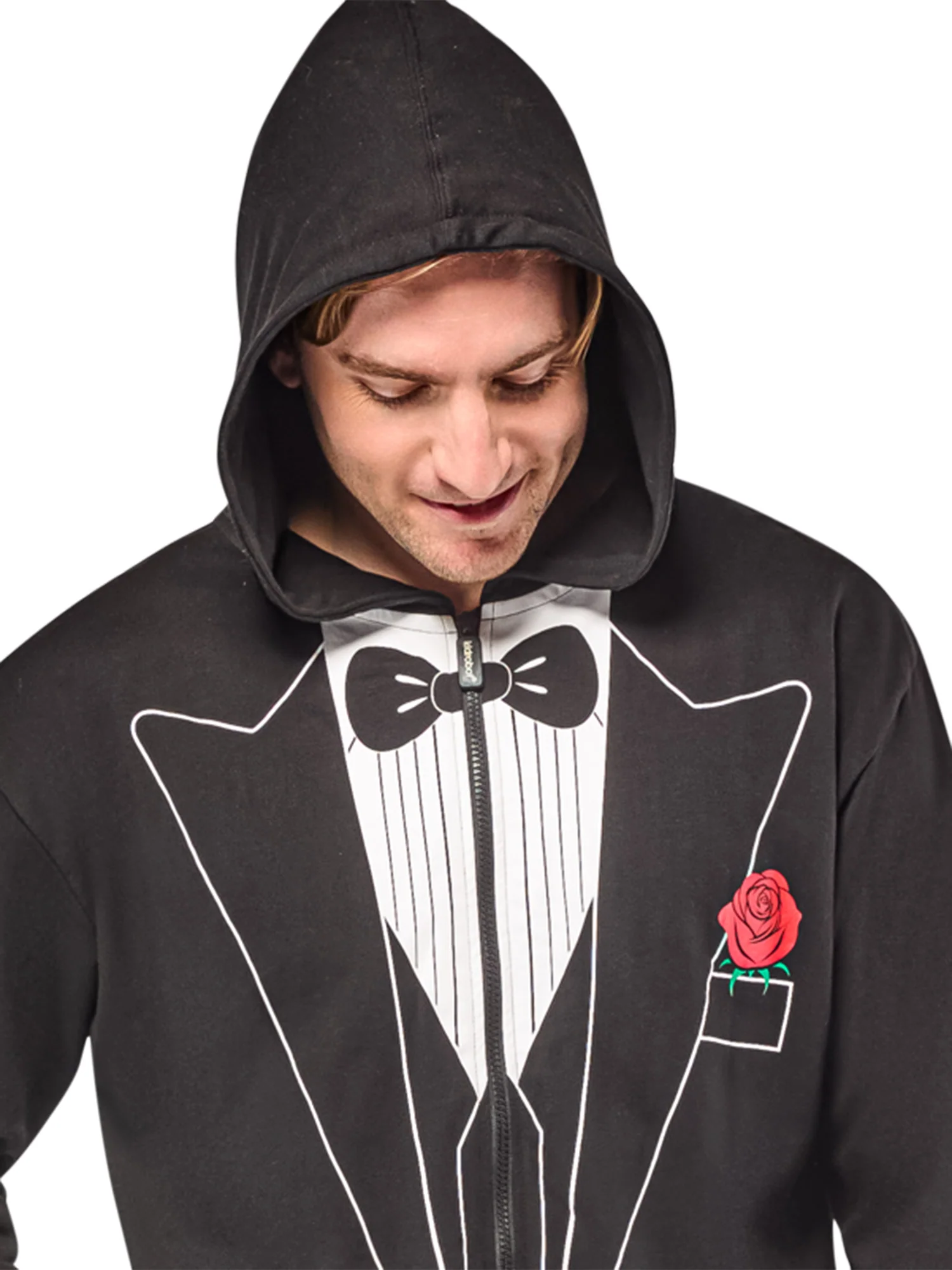 Men's Tuxedo Zipsters Costume - Image 2