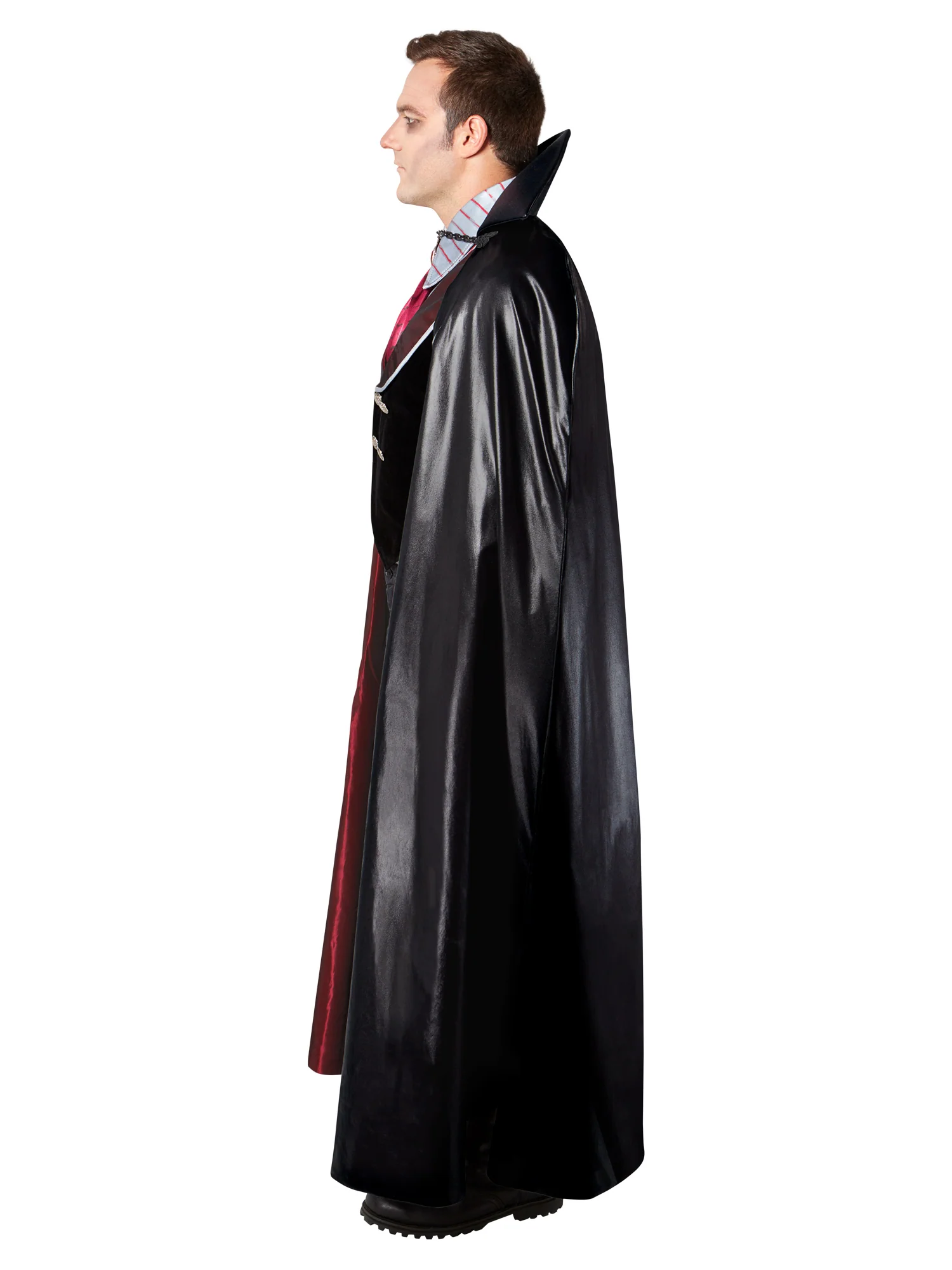 Men's Vintage Vampire Costume - Image 3