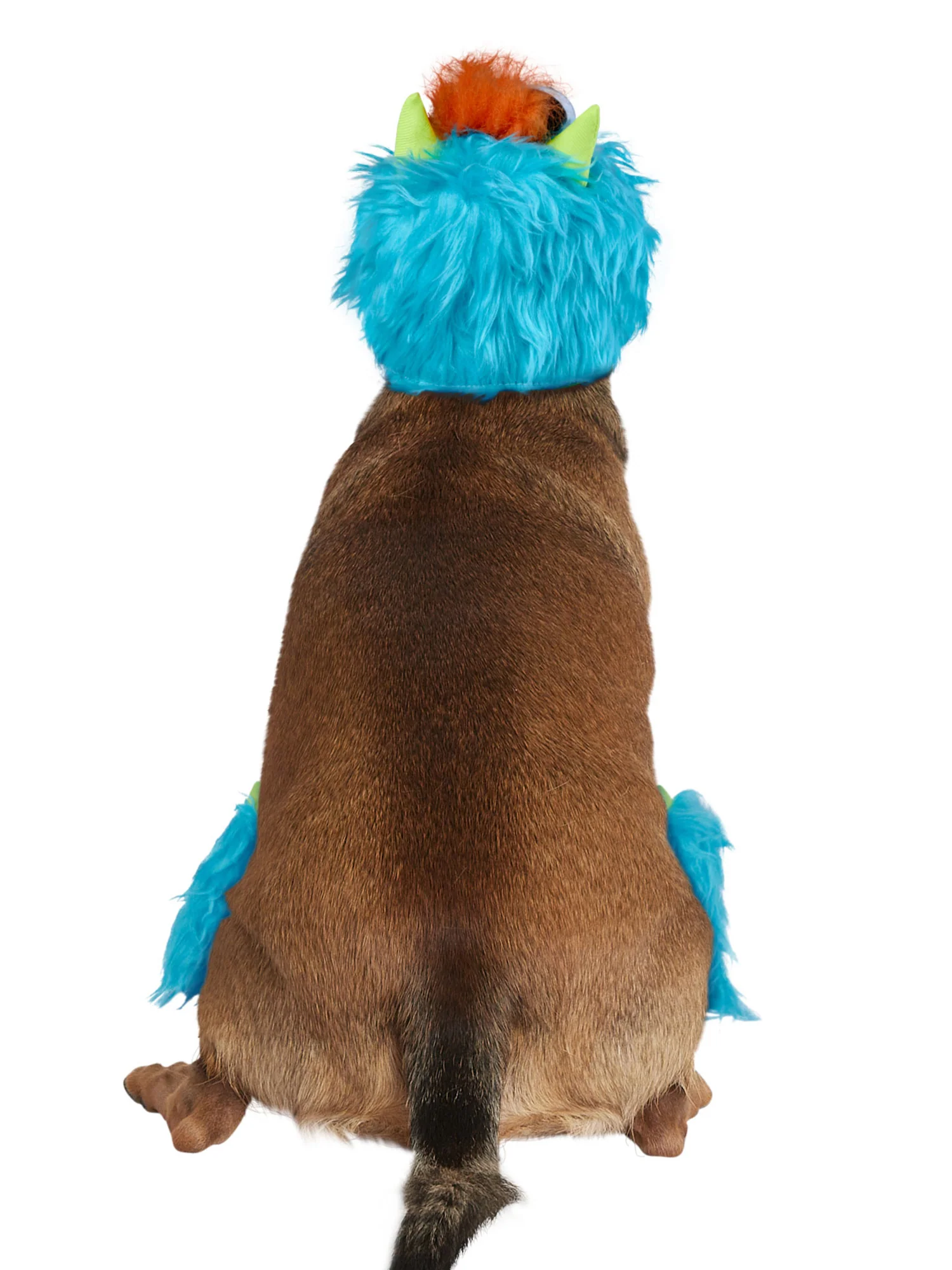 Blue Monster Pet Headpiece and Leg Fluffies - Image 3