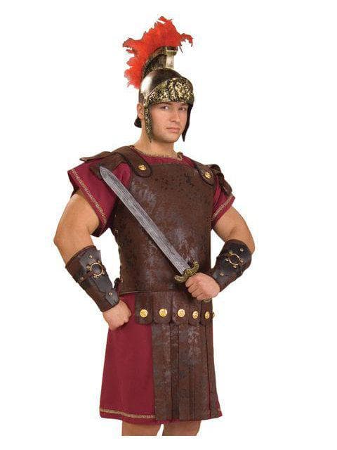 Men's Brown Roman Chest Cover