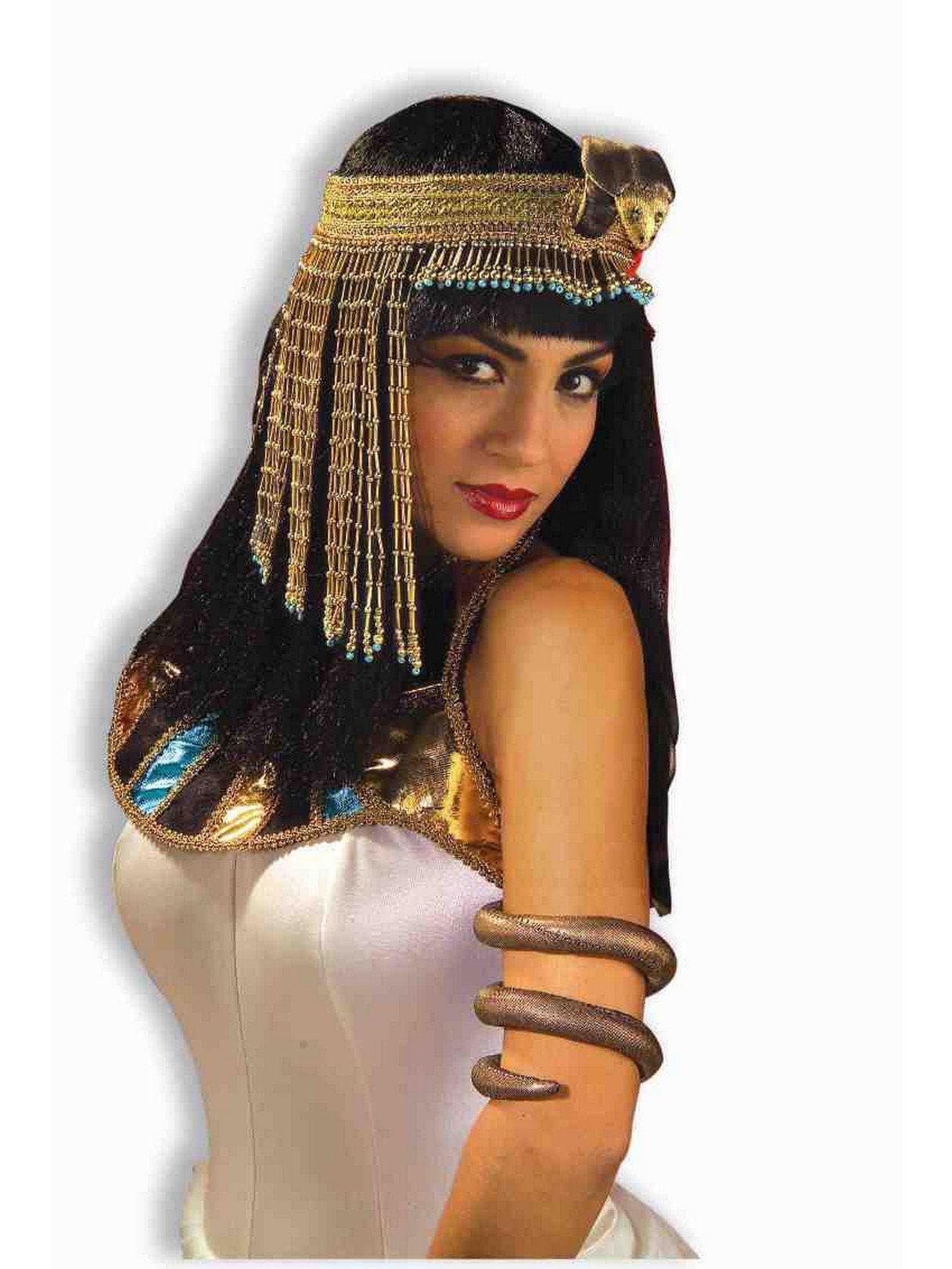 Women's Beaded Serpent Headpiece