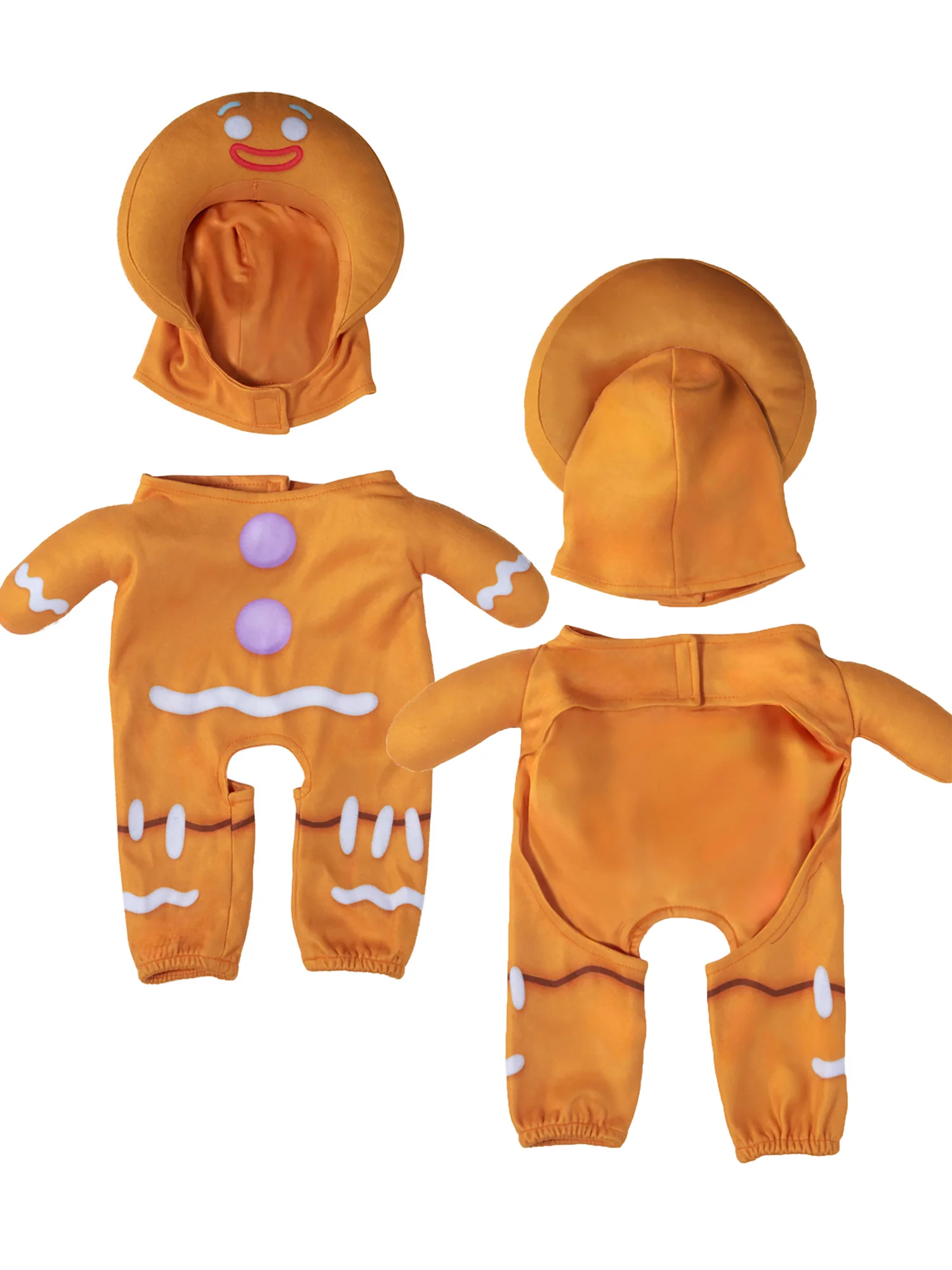 Shrek Gingy The Gingerbread Man Walking Pet Costume - Image 5