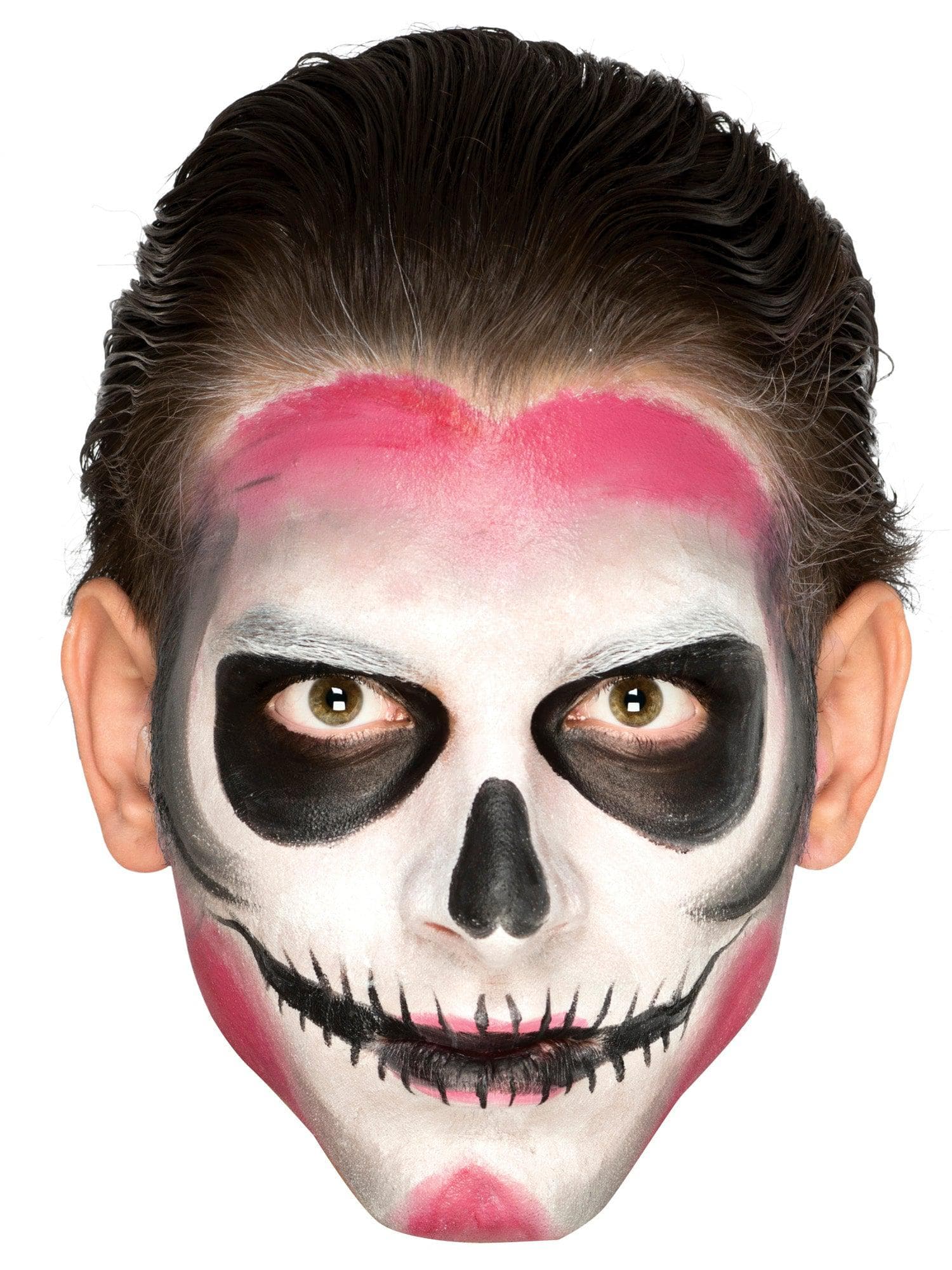 Classic Skull Face Makeup - Image 3