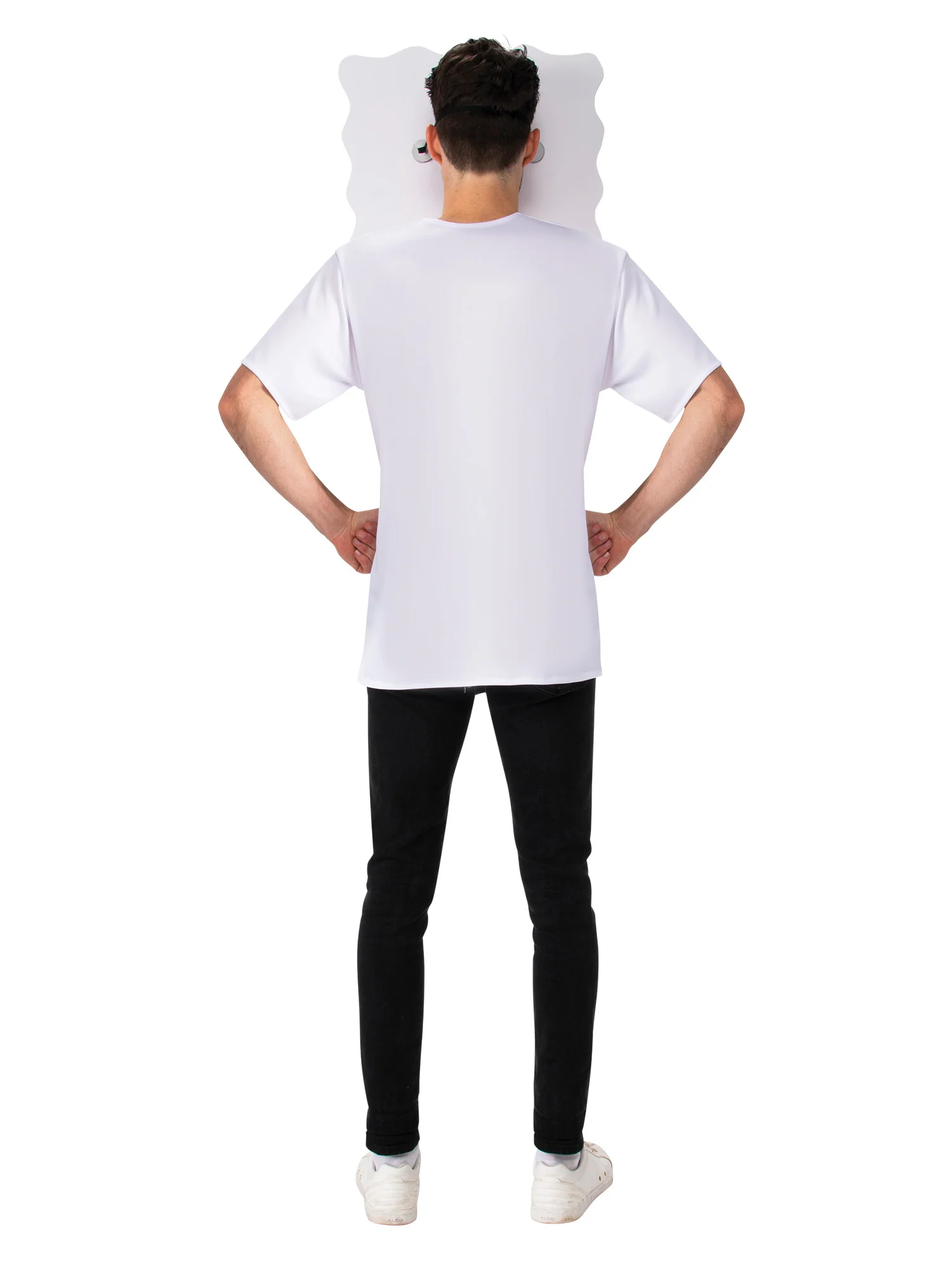 Men's SpongeBob SquarePants Costume Top and Mask Set - Image 2
