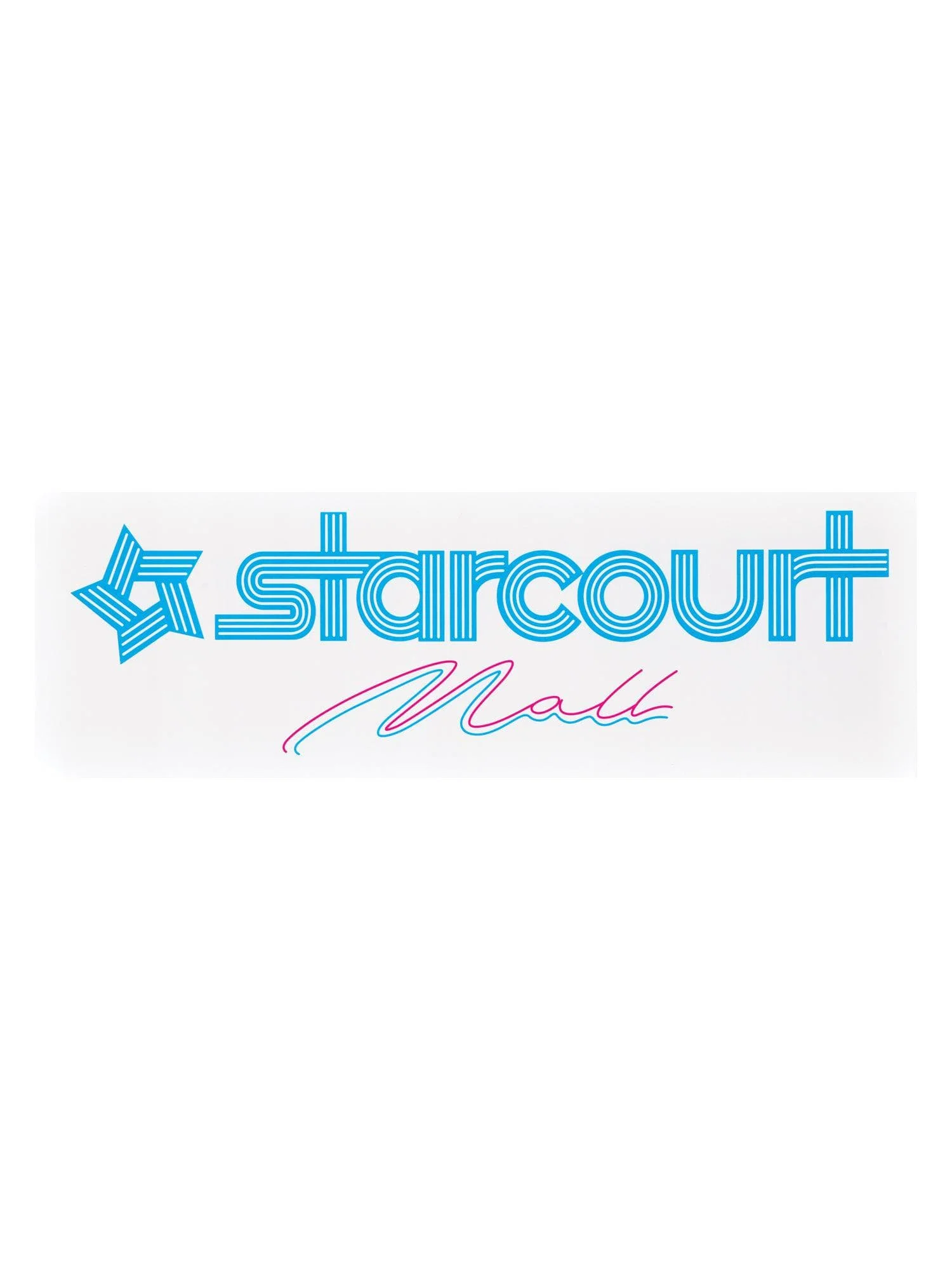 Stranger Things Starcourt Mall Sign