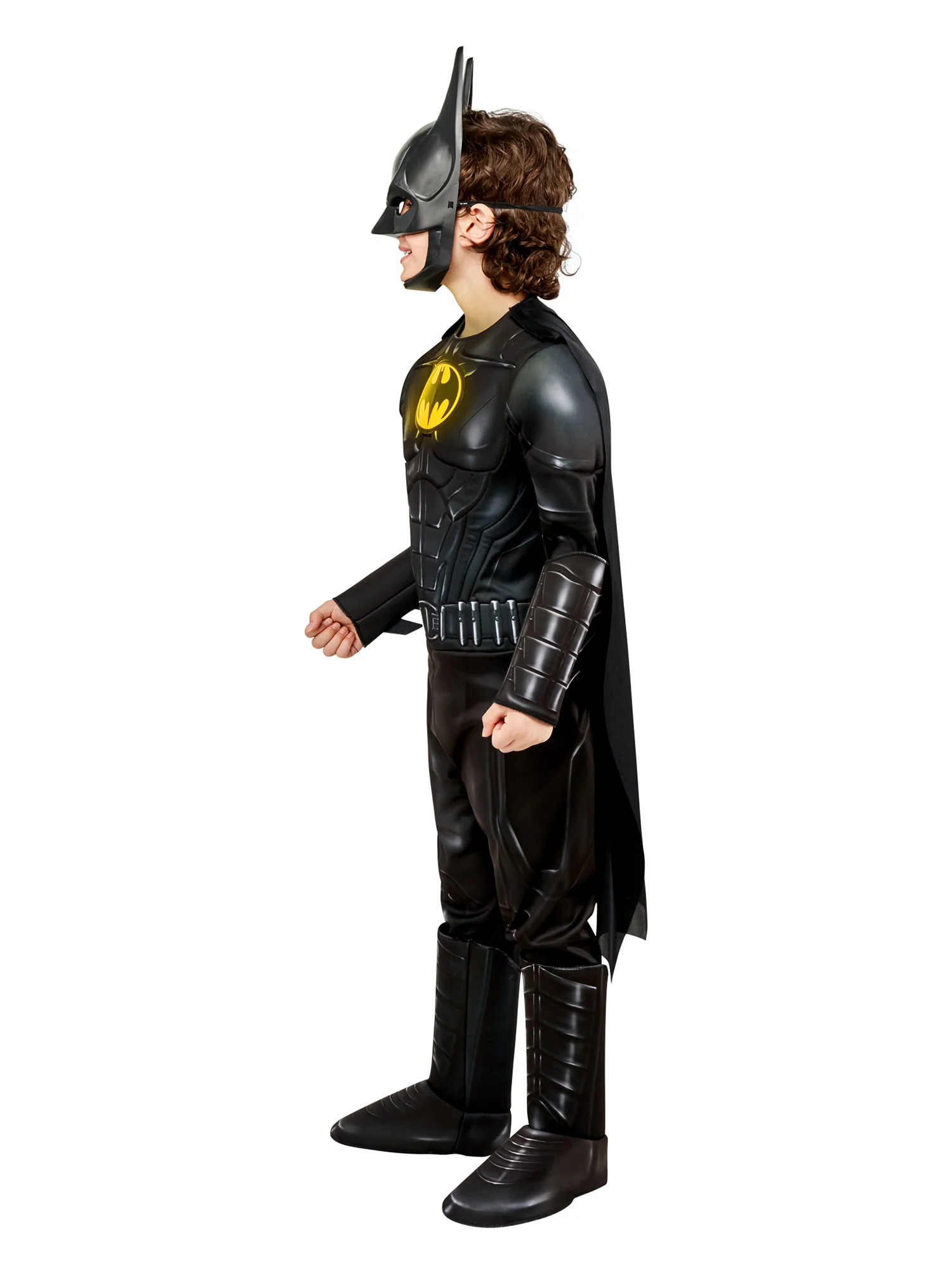 Boys' The Flash Movie Batman Muscle Chest Costume - Deluxe - Image 4