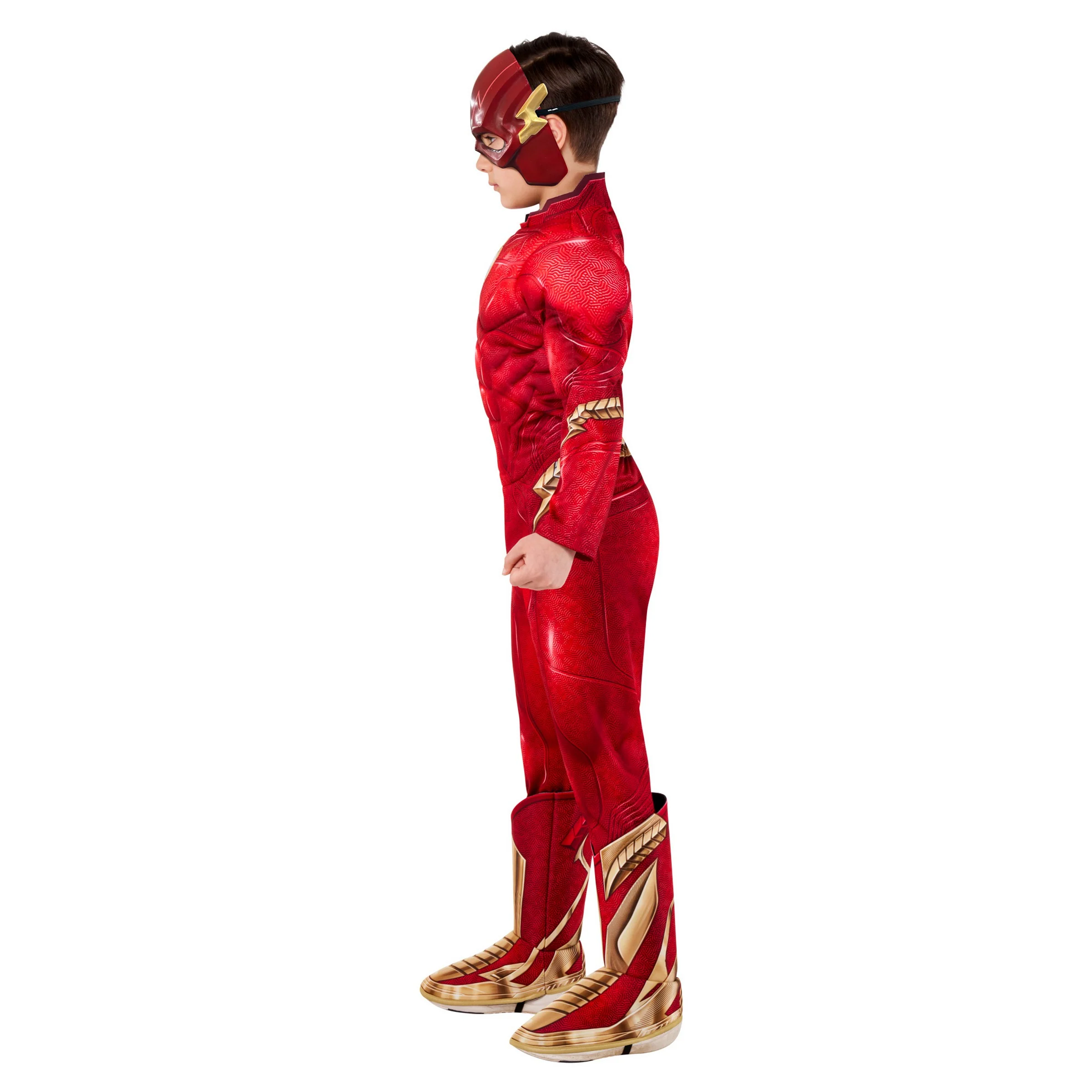 Boys' The Flash Movie Flash Muscle Chest Costume - Deluxe - Image 3
